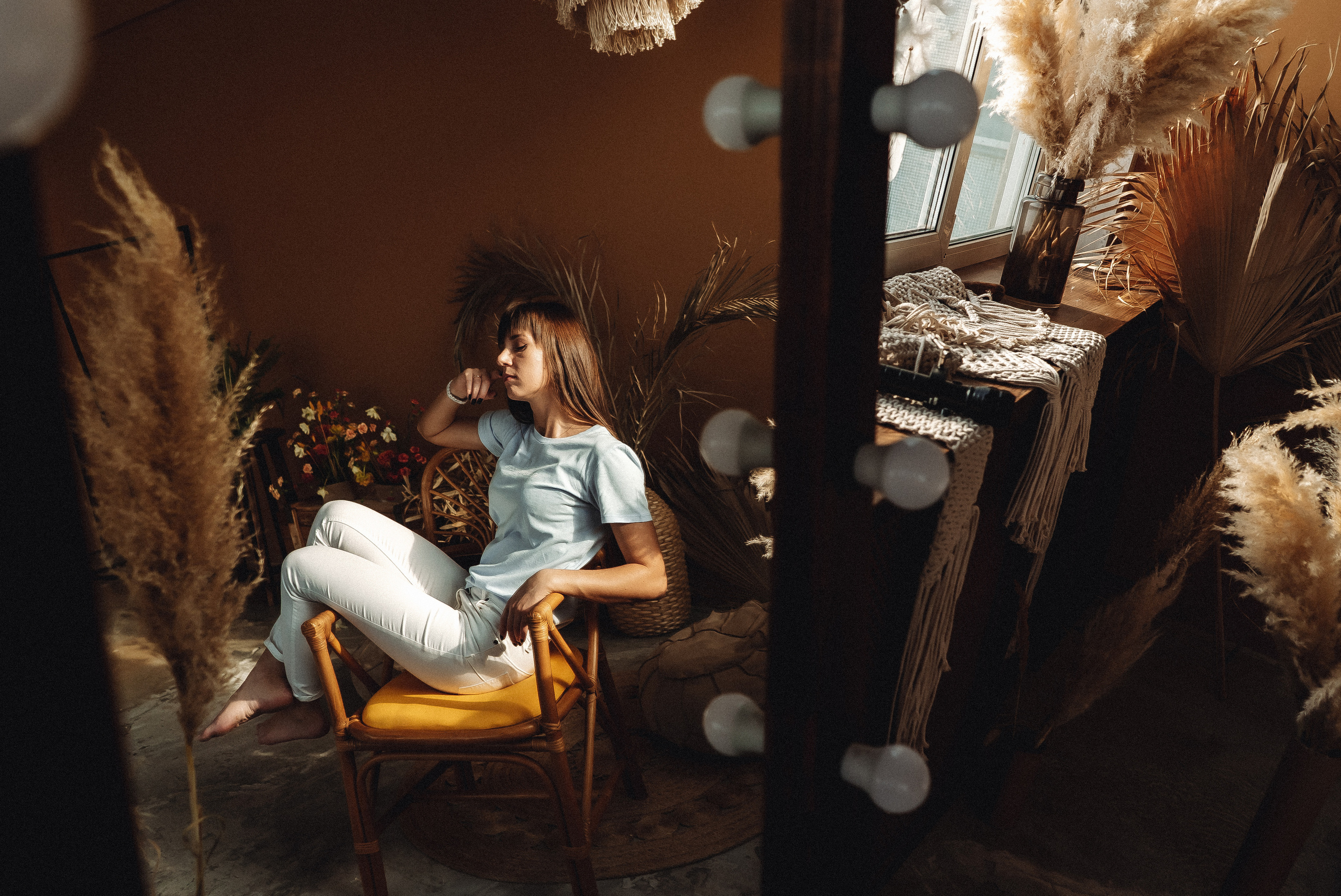 В студии. Семейный и контент фотограф в Красноярске Власова Екатерина