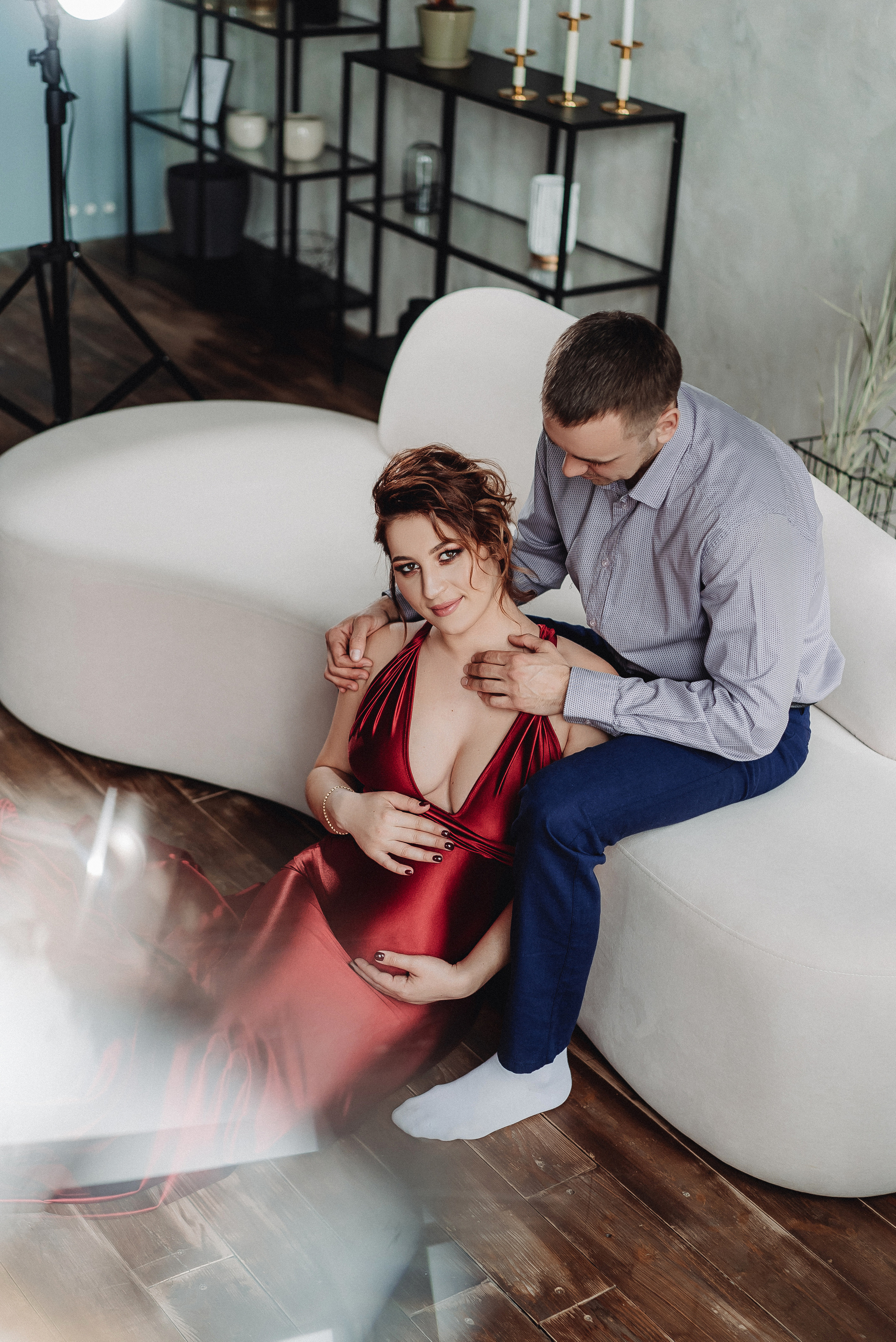 В студии. Семейный и контент фотограф в Красноярске Власова Екатерина