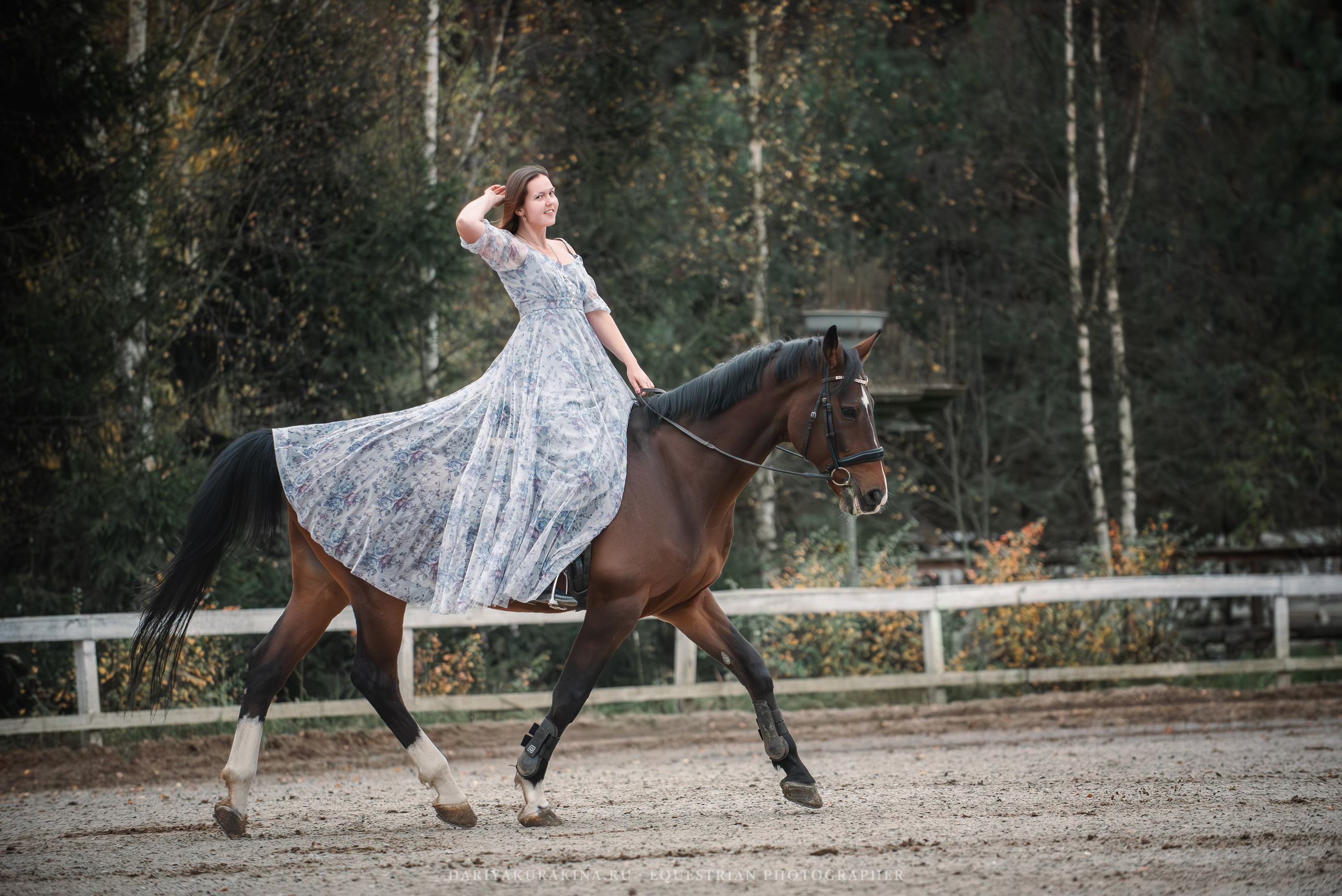 Василиса и ЛеМар. Конный фотограф Куракина Дарья • Фотосессии с лошадьми