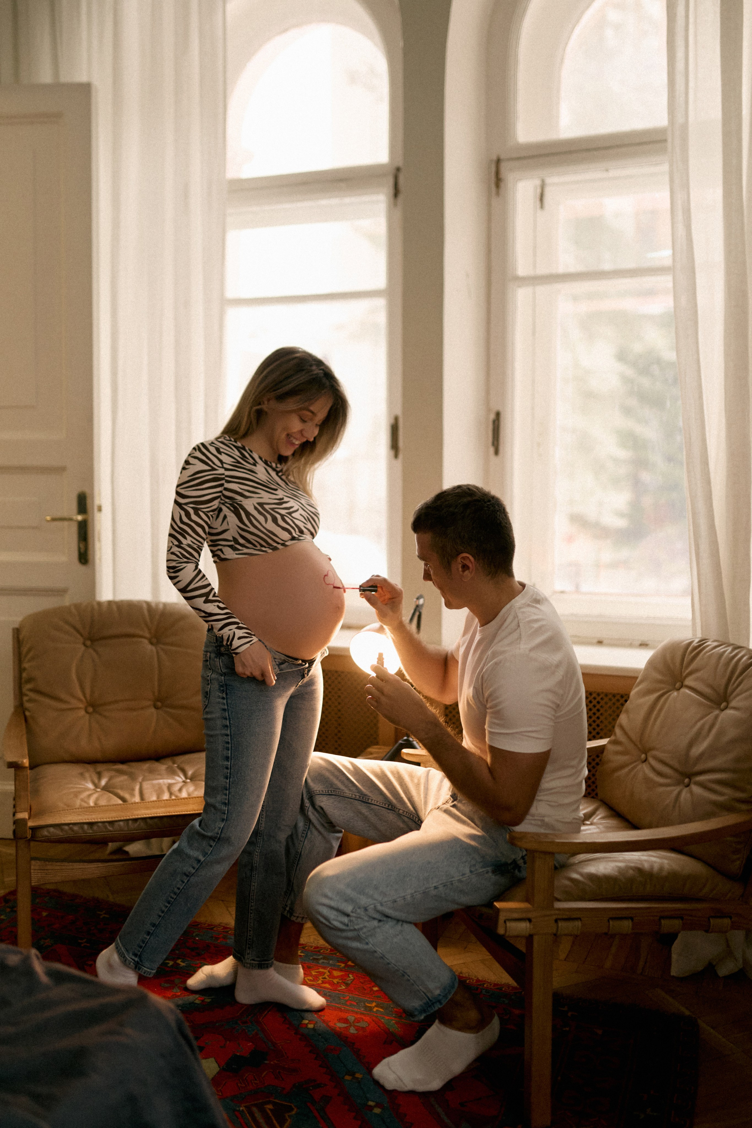 Фотосессия беременности. Сестры Карабаза. Фотографы и ретушеры в Москве и Санкт-Петербурге