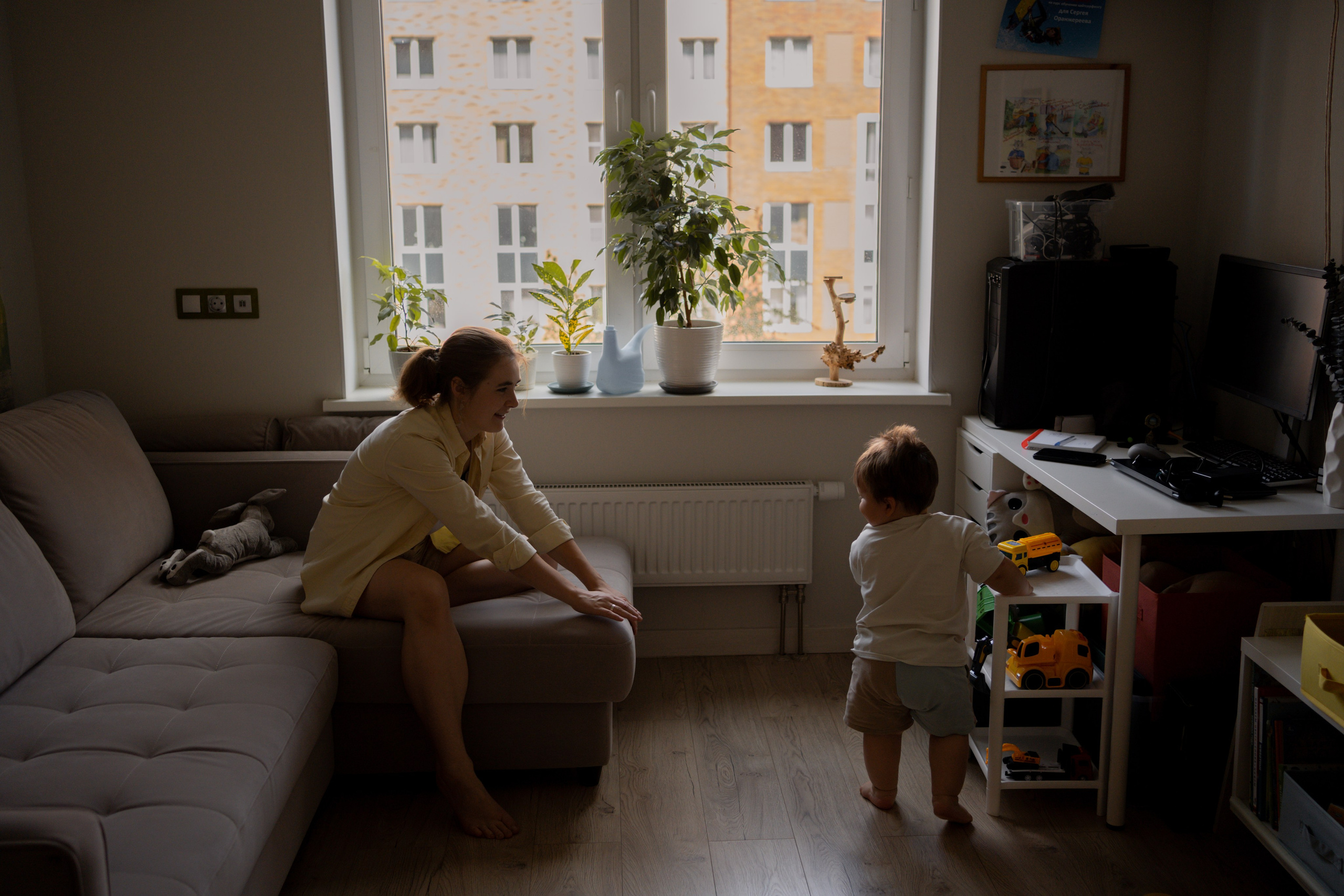 Алина и Дима. Фотограф грудного вскармливания в Москве Екатерина