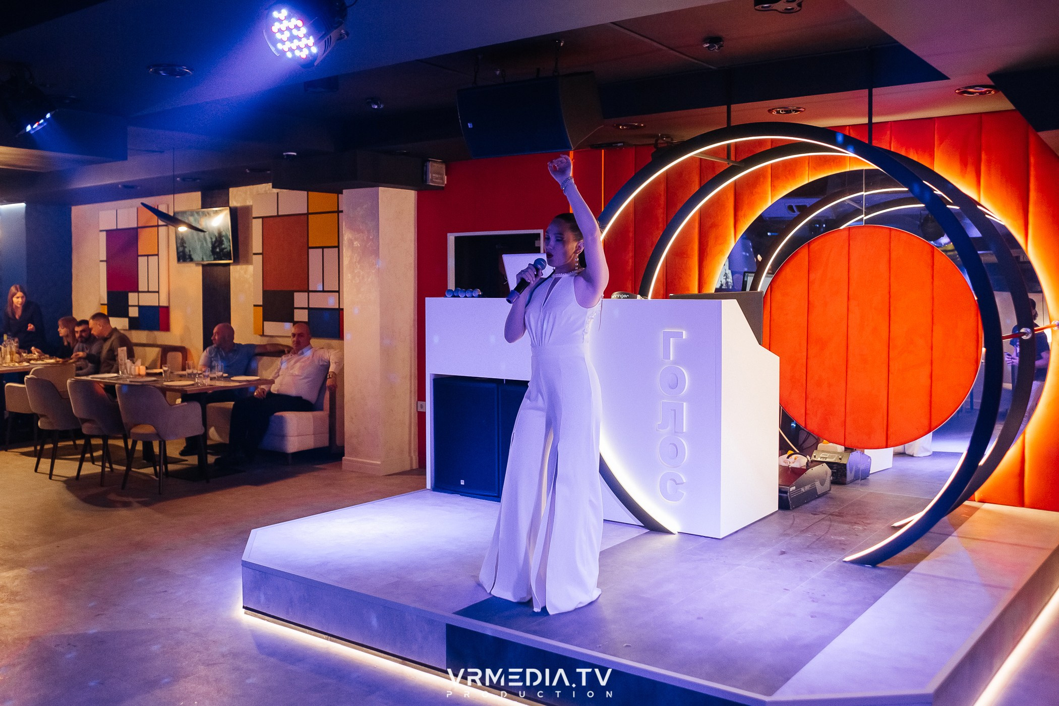 Открытие караоке-ресторана «Голос»