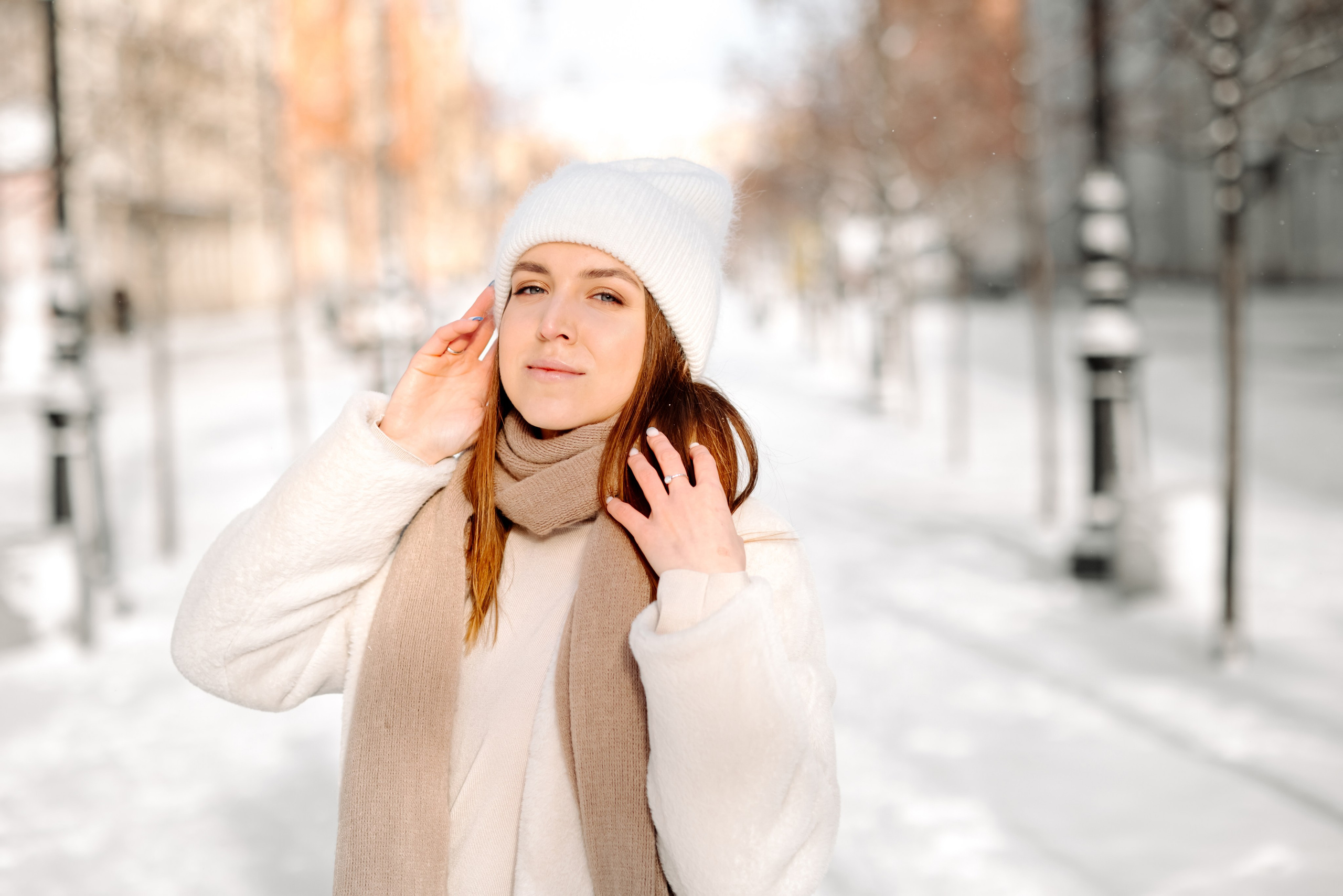 Прогулка по зимнему городу. Свадебный и сеейный фотограф в Санкт-Петербурге Елена Худякова