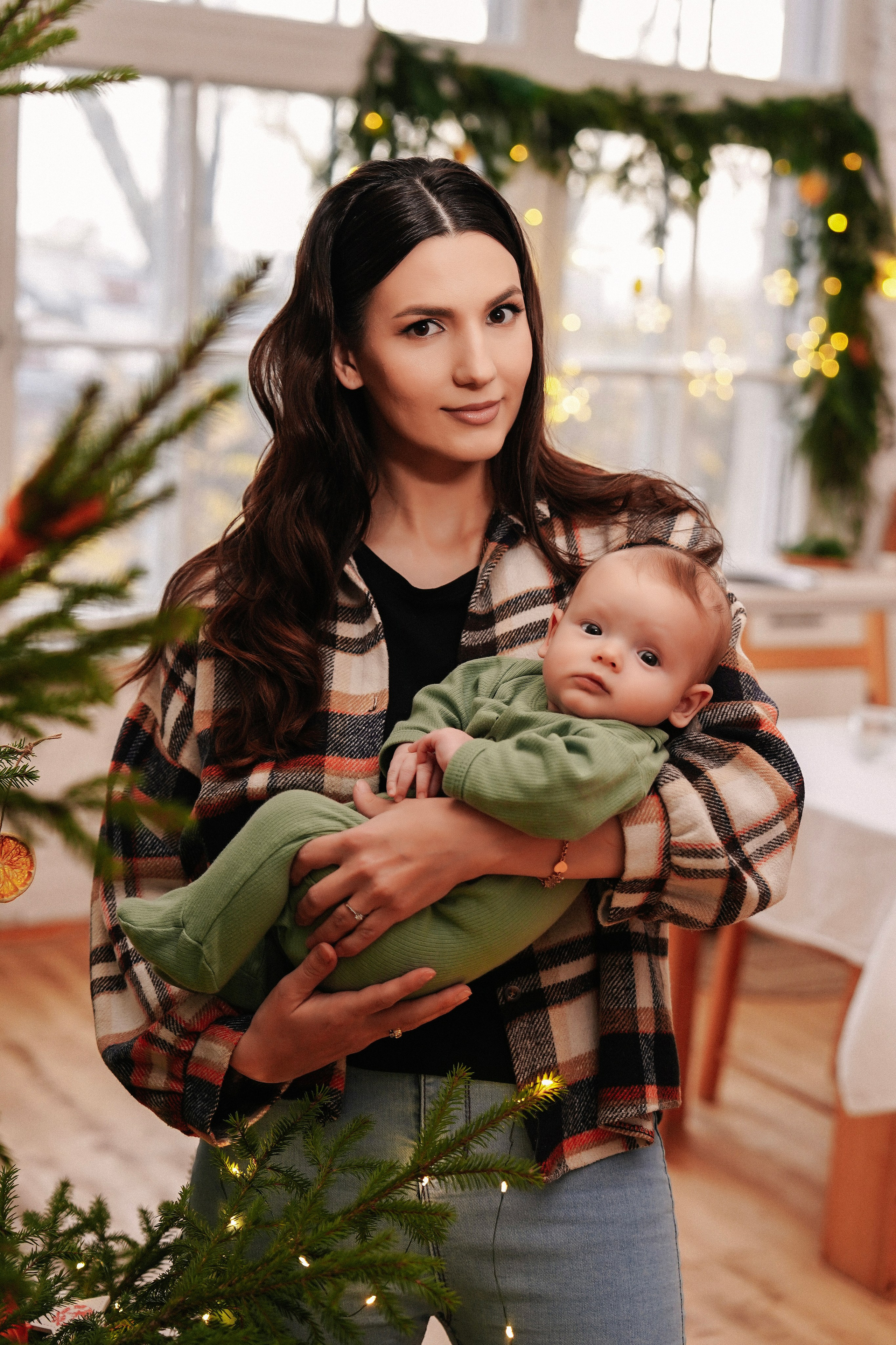 Семейная новогодняя съёмка. Фотограф с психологическим образованием