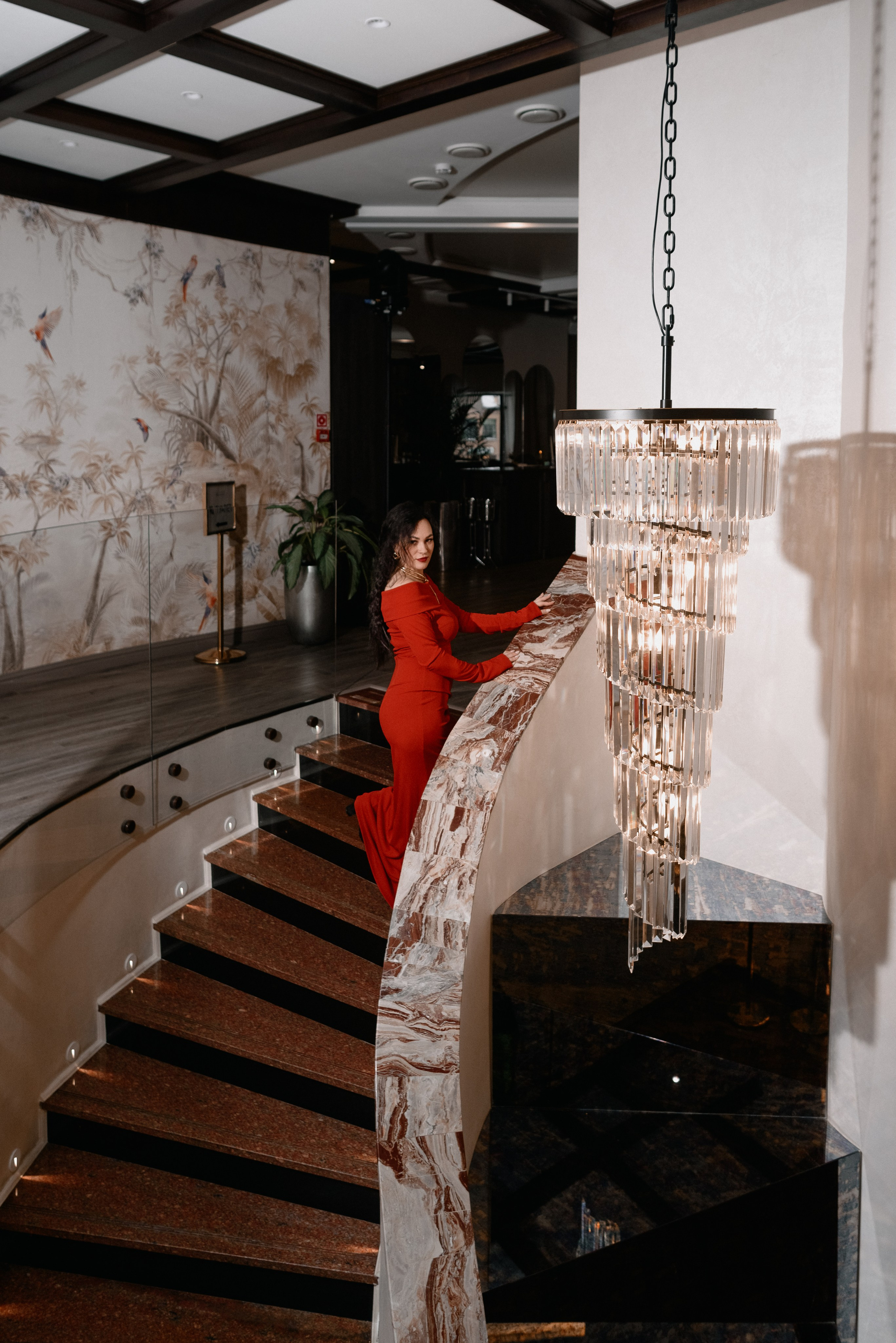 В ресторане. Фотограф Дарья Мустафина, Тюмень