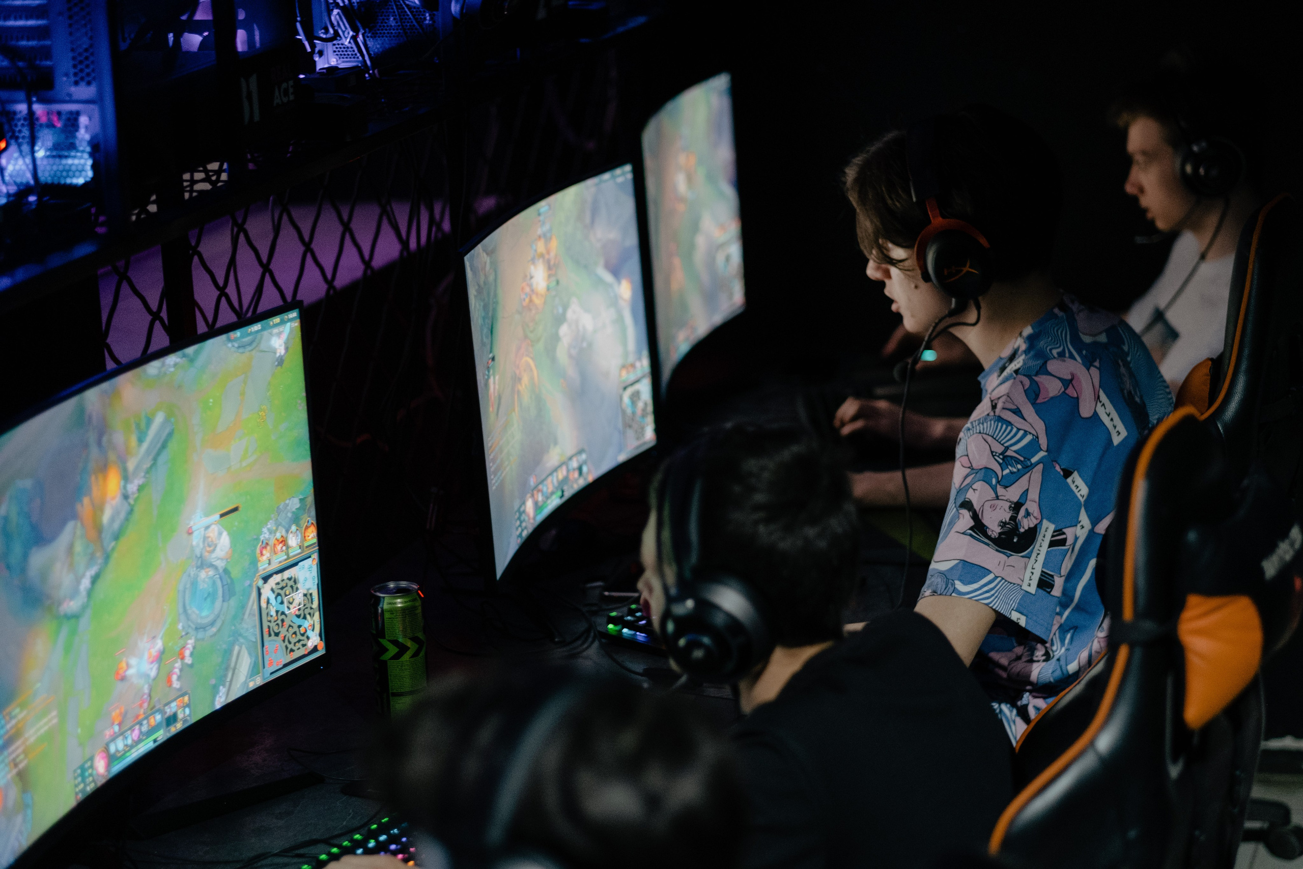 Real Ace — открытие киберспортивного клуба. Flint — photographer