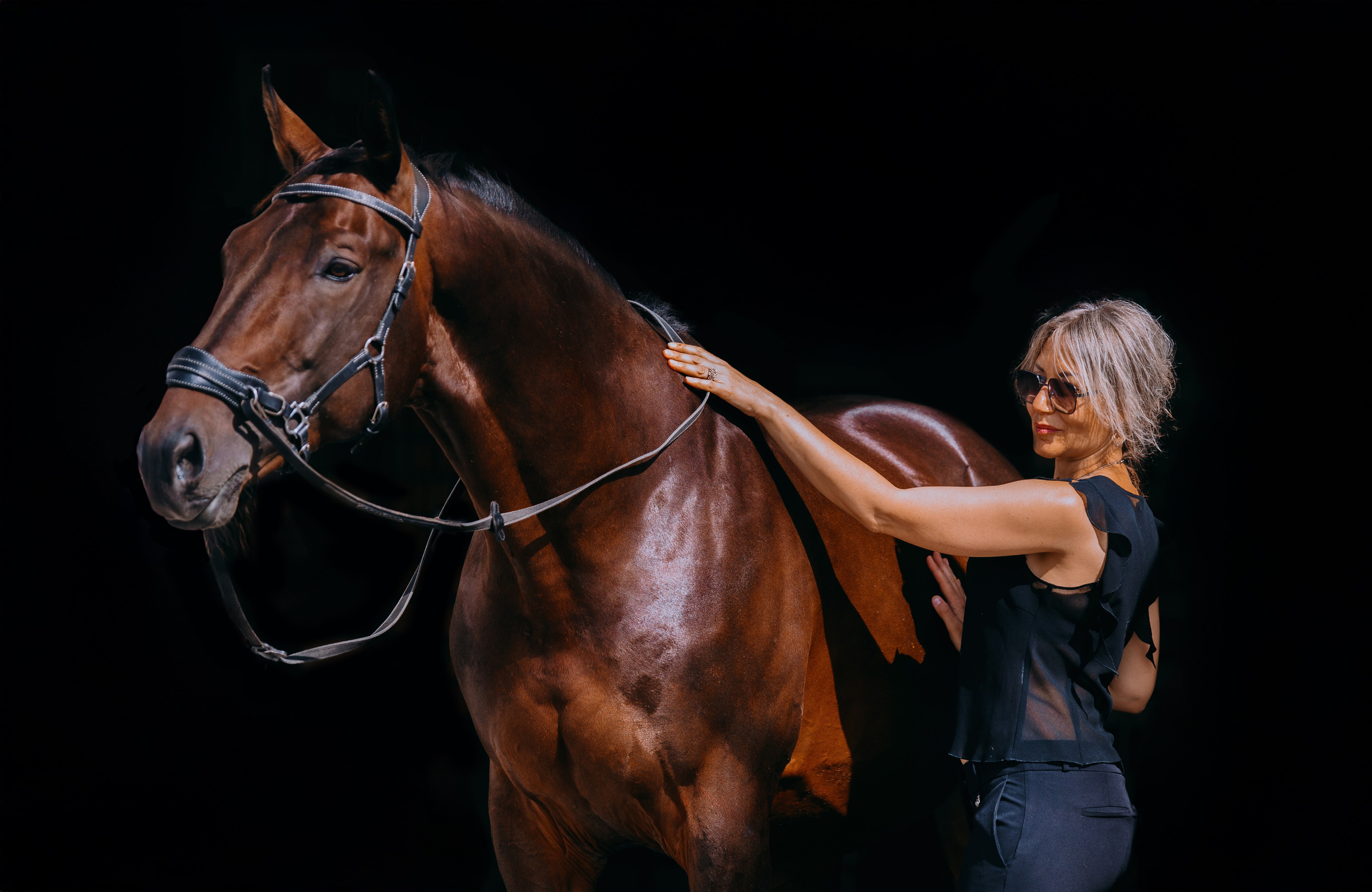 Светлана, Анна и Фрерих. Фотограф-анималист Ксендзова Кристина