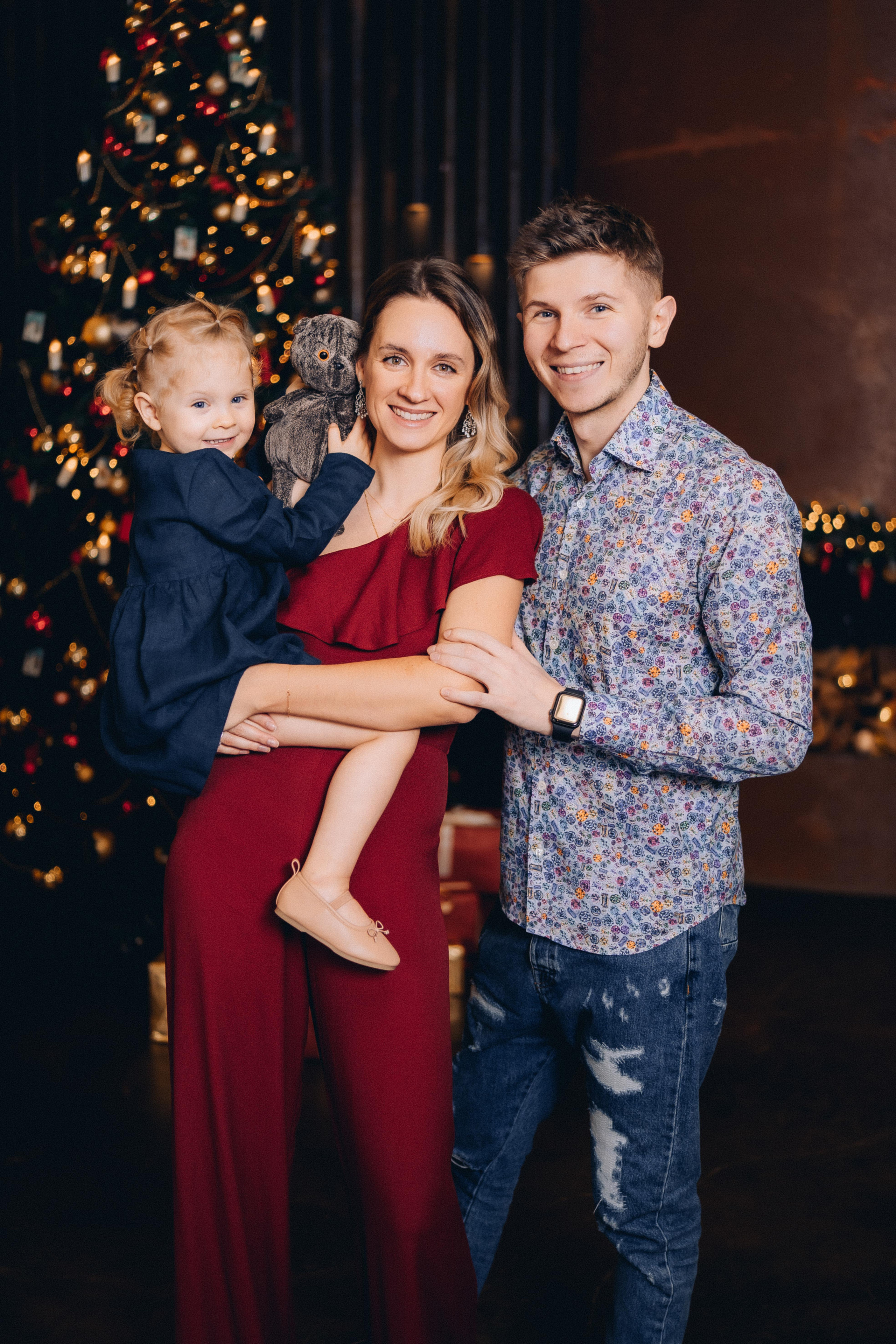 Новогодняя фотосессия для Валентины, Никиты и Евы. Свадебный и семейный фотограф Ирина Чернова