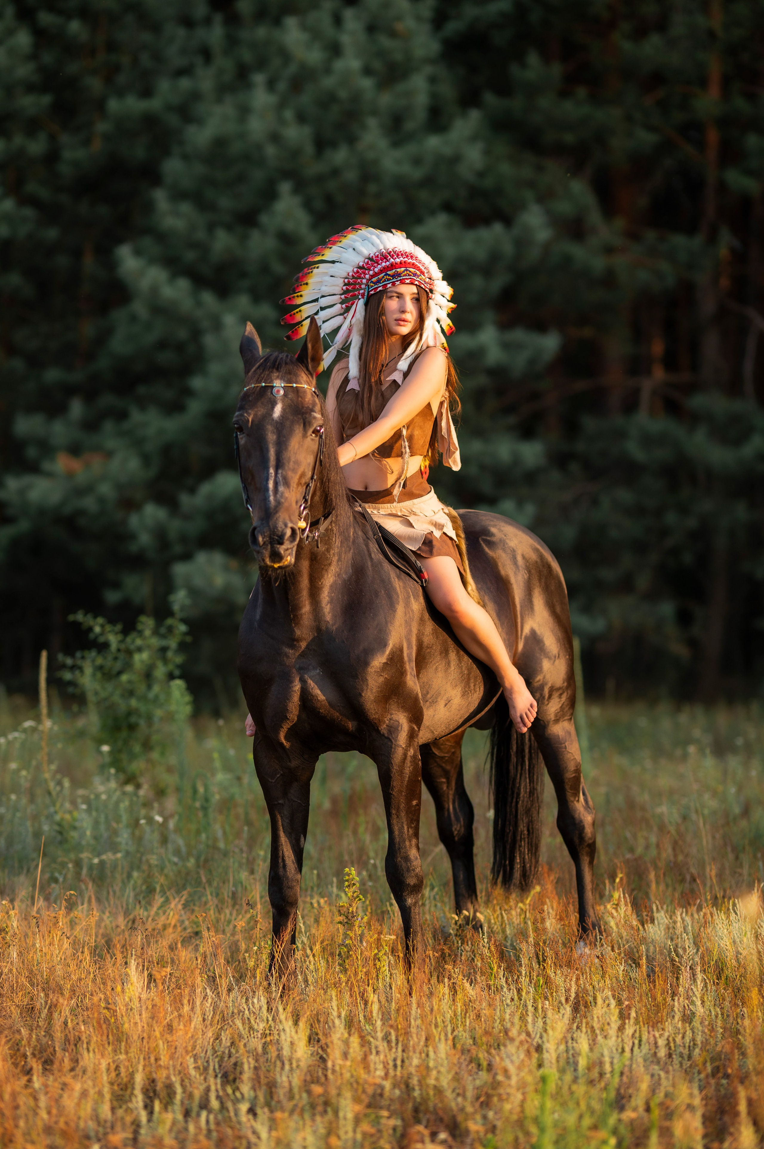 Пакахонтас. Bazarkom-photo.ru Фотограф Виктор Оськин в Старом Осколе