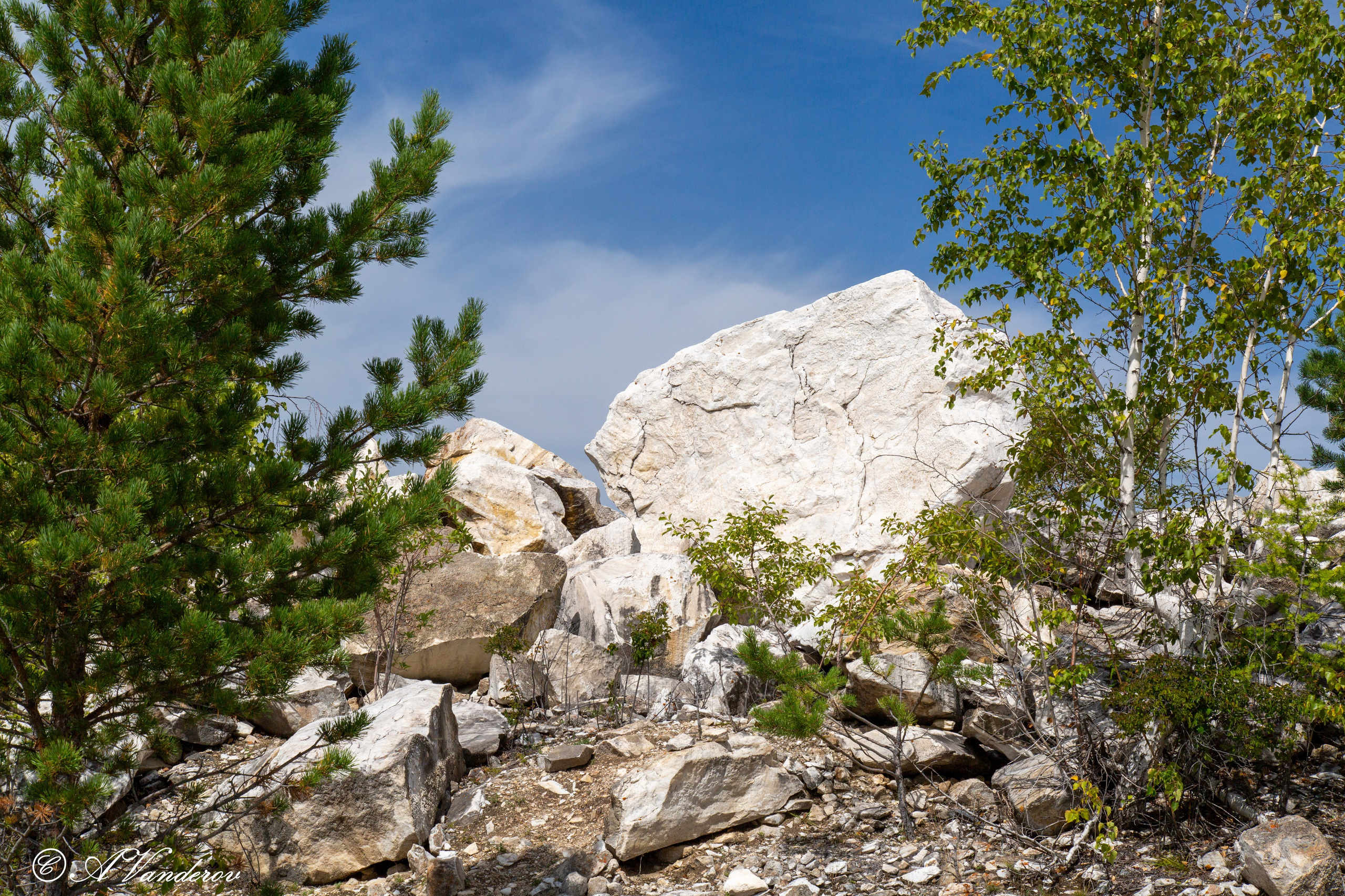 Мраморный карьер. Фотограф Омск | Александр Вандеров