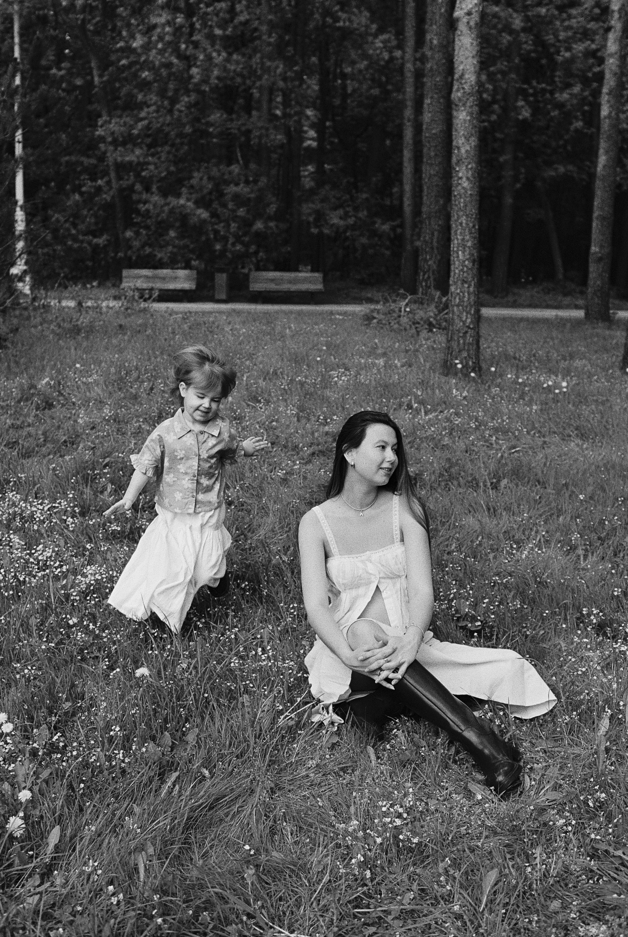 Лана и Мия. Семейный фотограф в Москве Алевтина Носова