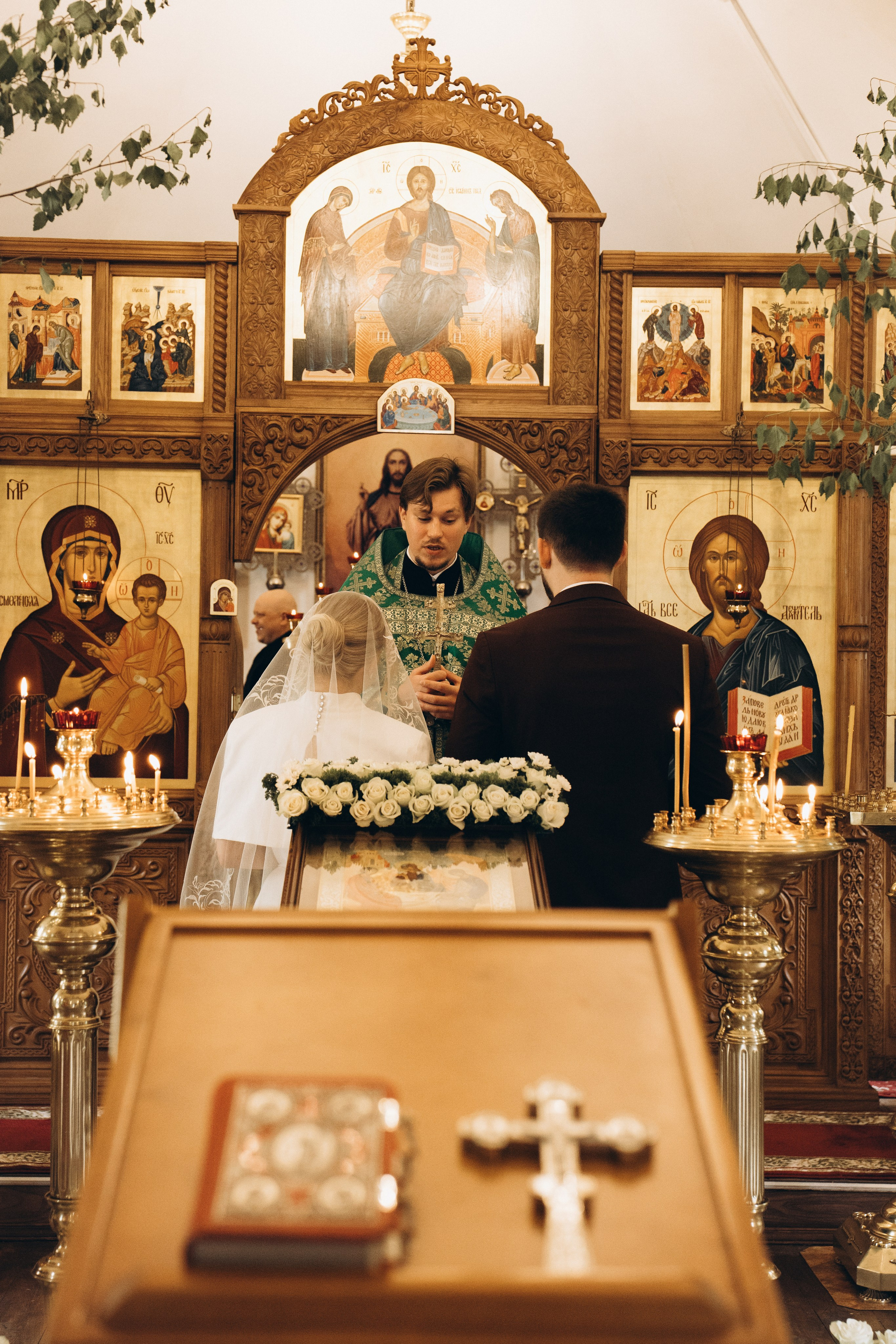 Венчание + прогулка. Фотограф Полина Абрамова