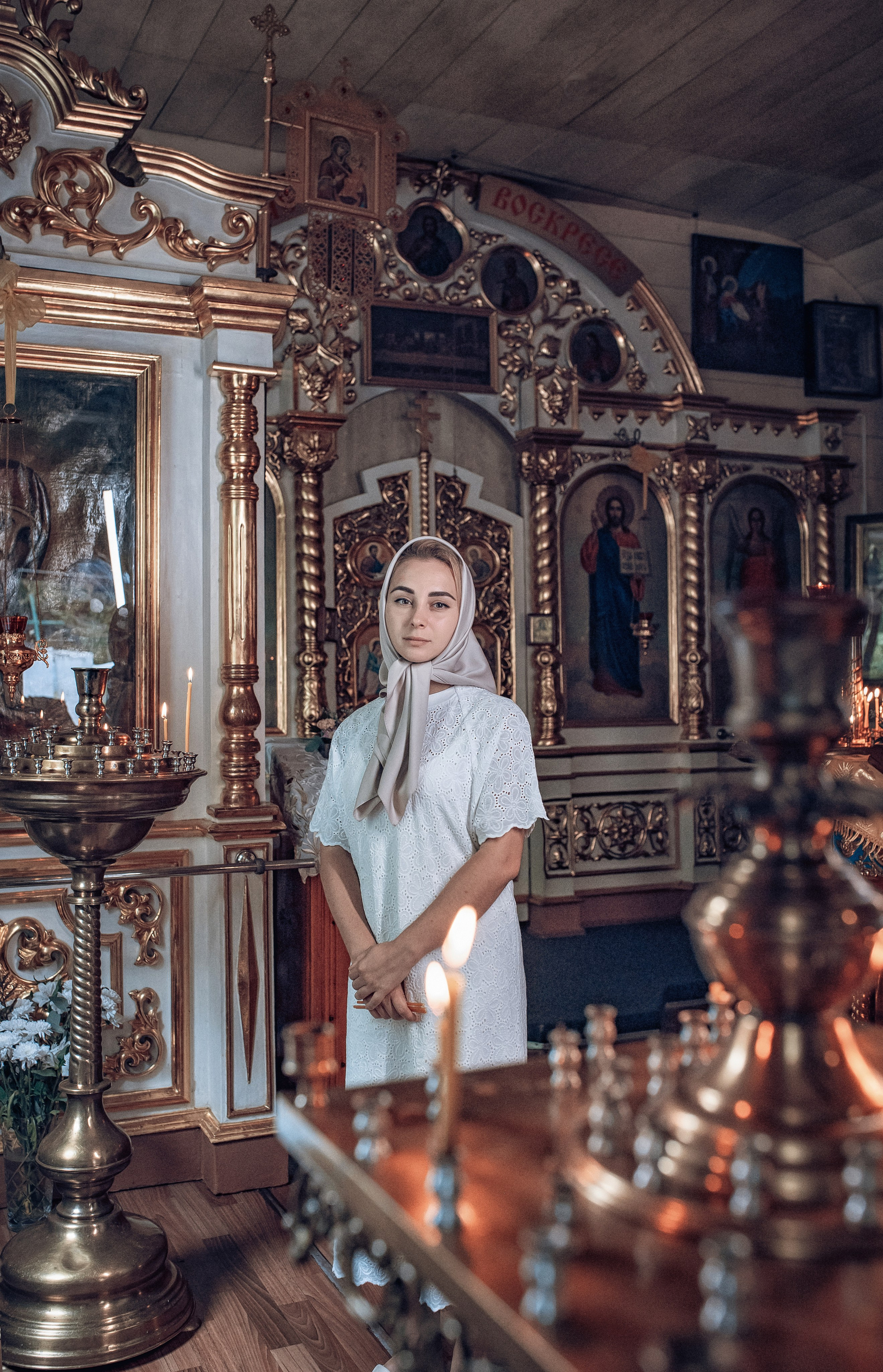 Съемка таинства крещения в храме Николая Чудотворца Красноярск. Фотографы крещения/венчания  Красноярск Татьяна и Вячеслав Переваловы