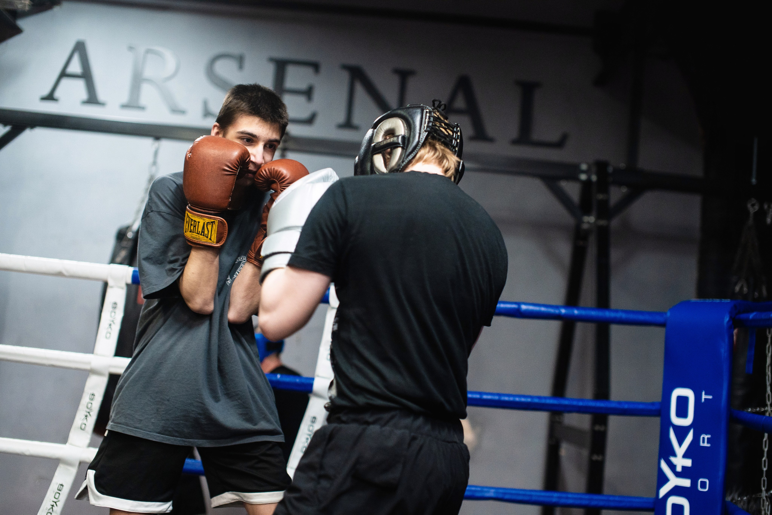 Боксёрский клуб ARSENAL. Фотограф и видеограф Евгений Романов Санкт-Петербург