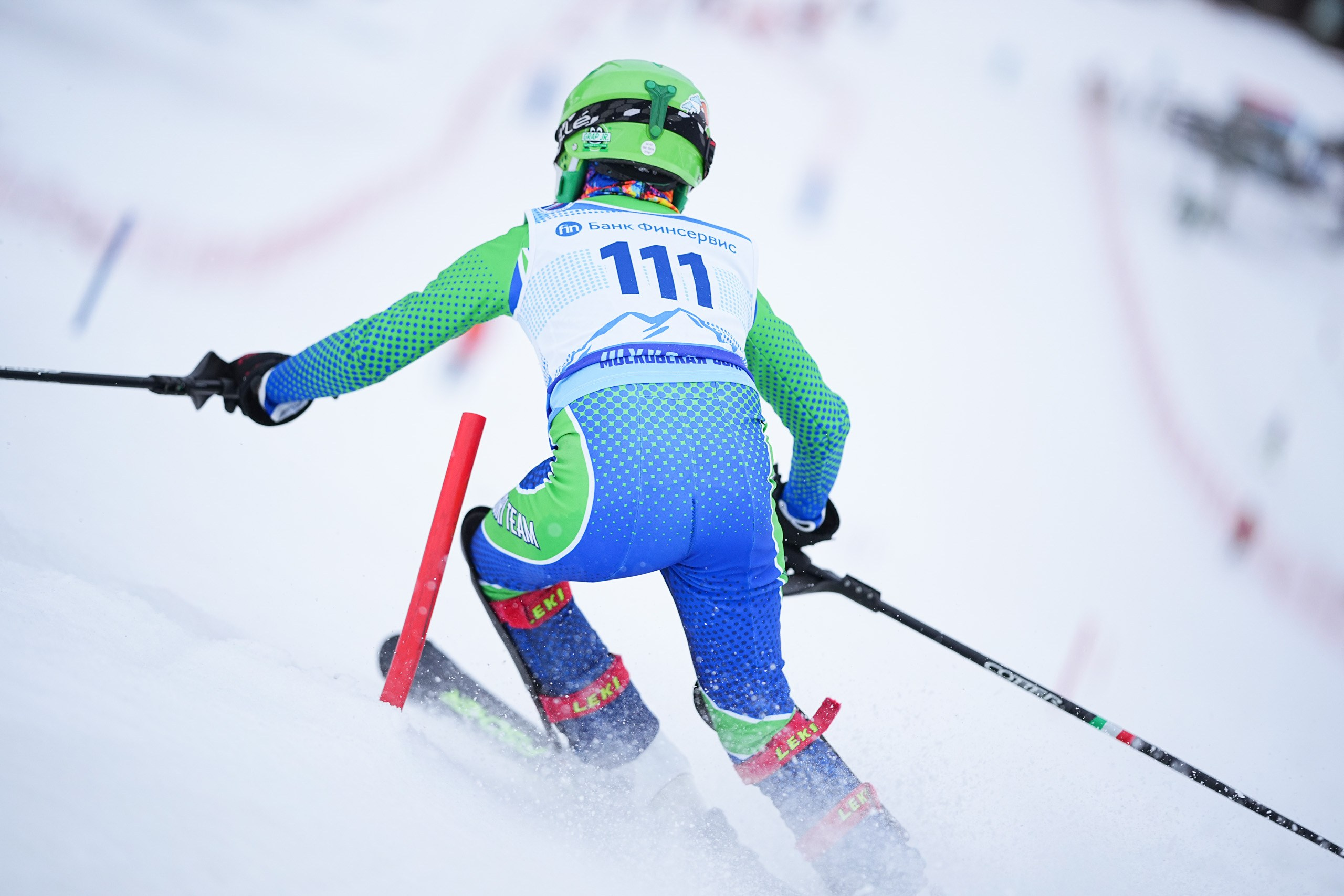 Первенство Дмитровского городского округа по горнолыжному спорту «Памяти А. Жирова» SL U10, U12. Фотограф Студитский Евгений