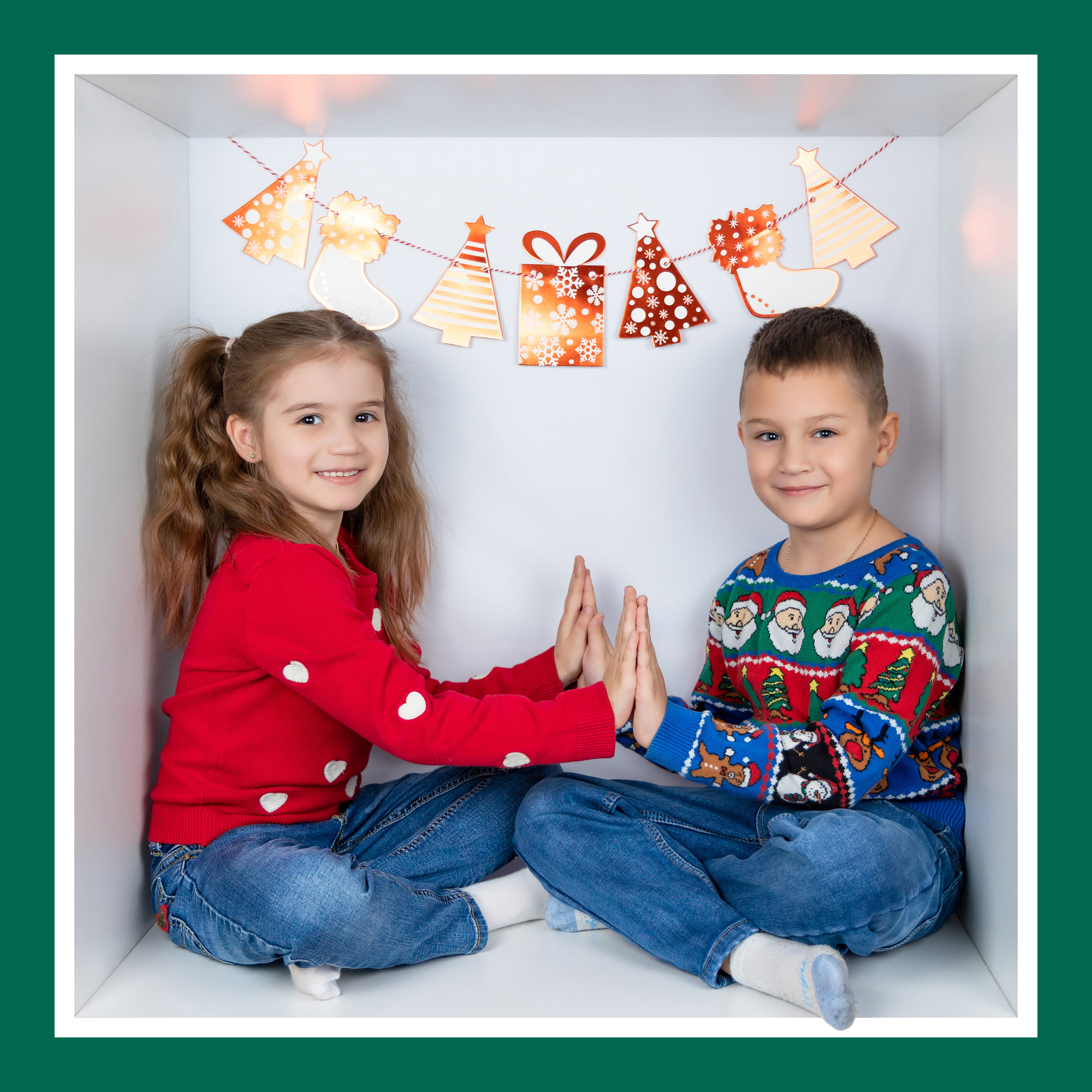 НОВОГОДНИЙ ФОТОПРОЕКТ В КУБАХ В ФОТОСТУДИИ В МИХНЕВО. Фотограф в Михнево Юлия Коляскина