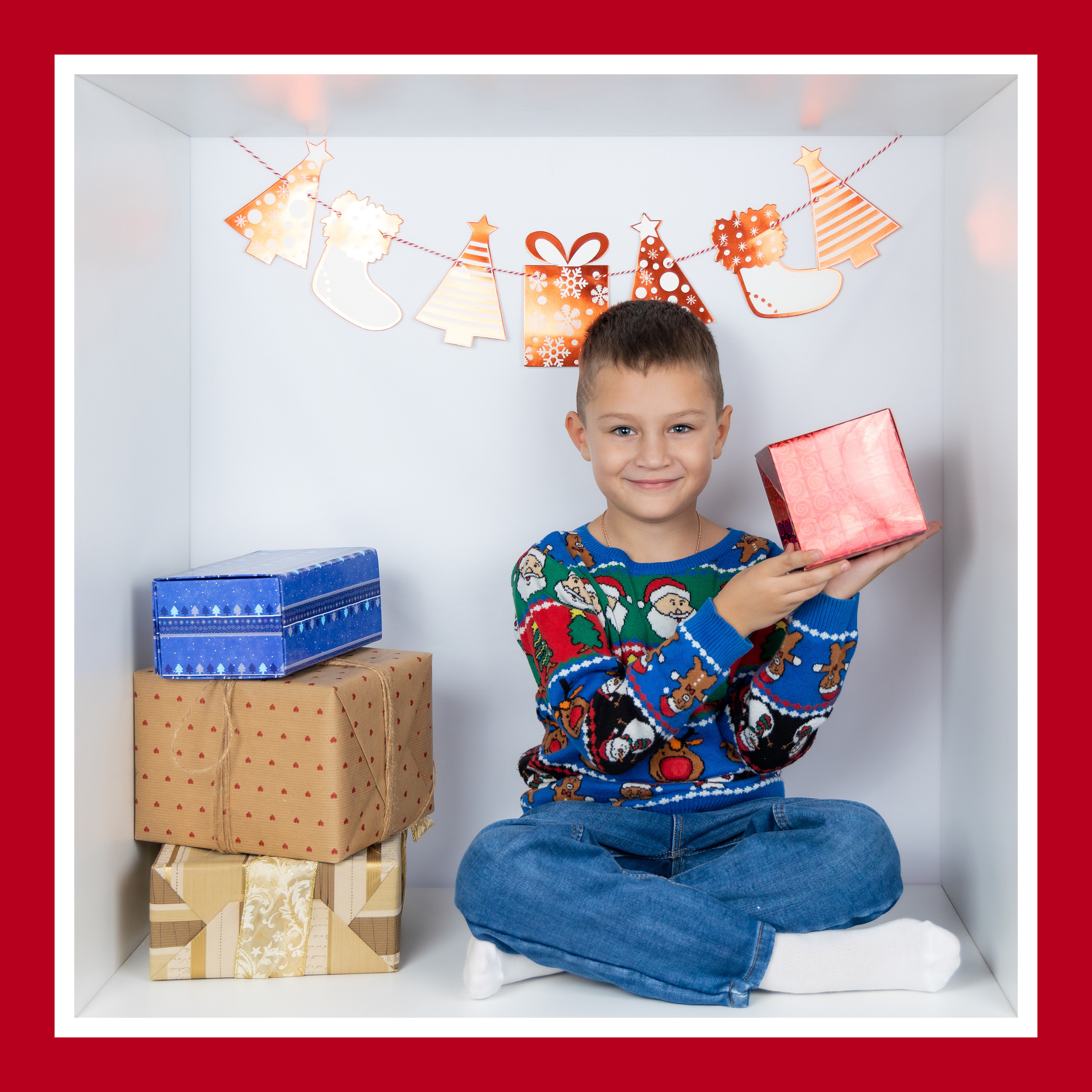 НОВОГОДНИЙ ФОТОПРОЕКТ В КУБАХ В ФОТОСТУДИИ В МИХНЕВО. Фотограф в Михнево Юлия Коляскина