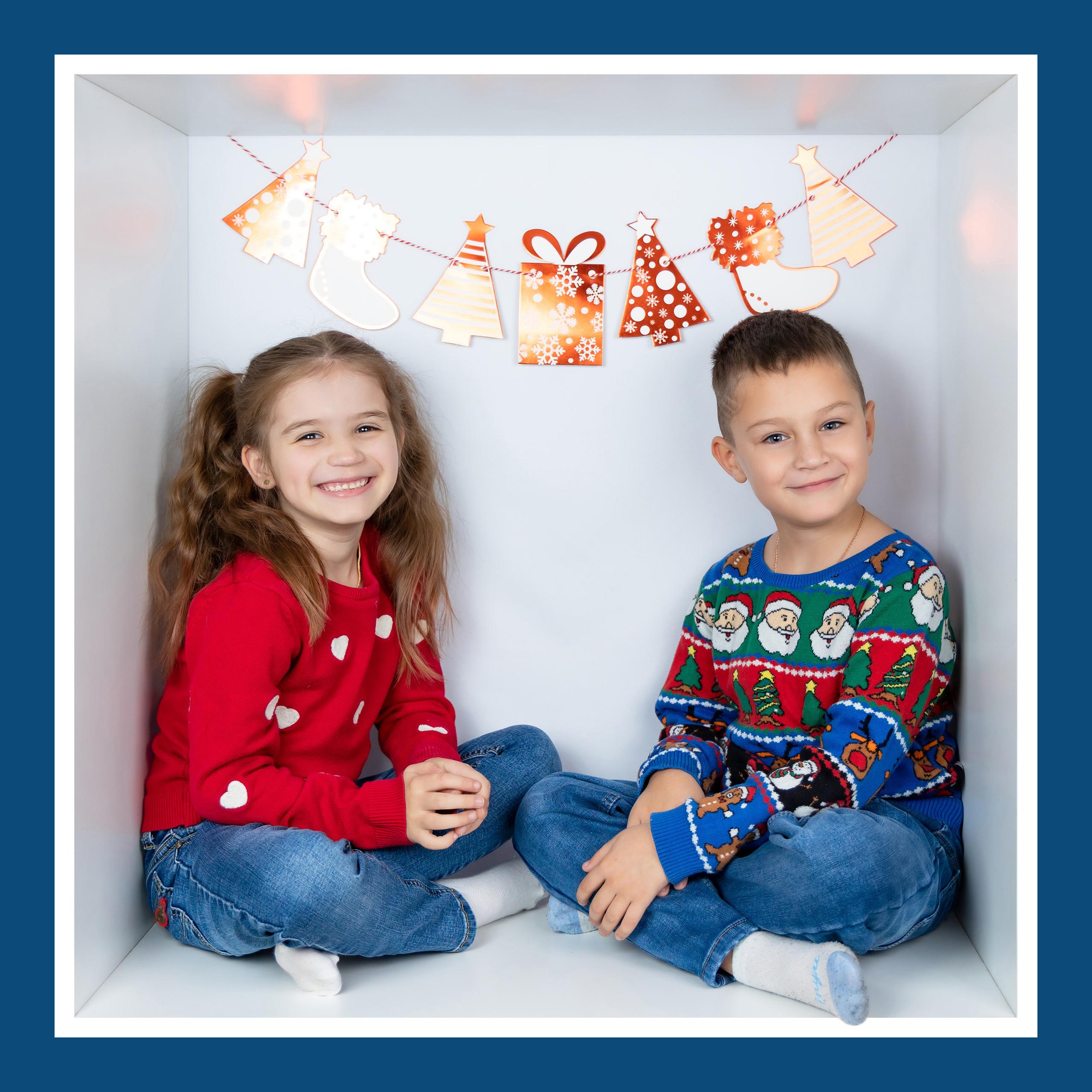 НОВОГОДНИЙ ФОТОПРОЕКТ В КУБАХ В ФОТОСТУДИИ В МИХНЕВО. Фотограф в Михнево Юлия Коляскина