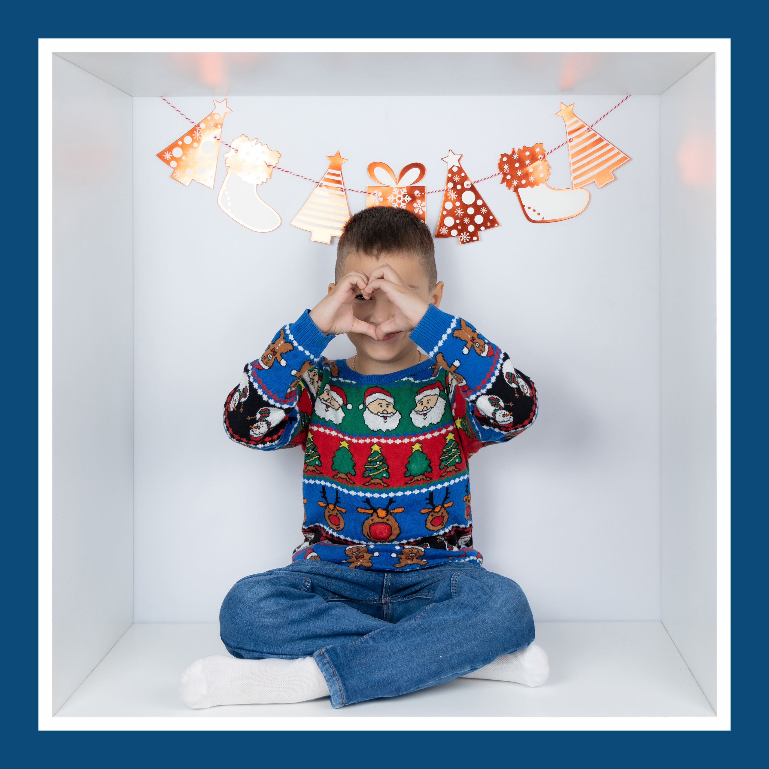 НОВОГОДНИЙ ФОТОПРОЕКТ В КУБАХ В ФОТОСТУДИИ В МИХНЕВО. Фотограф в Михнево Юлия Коляскина