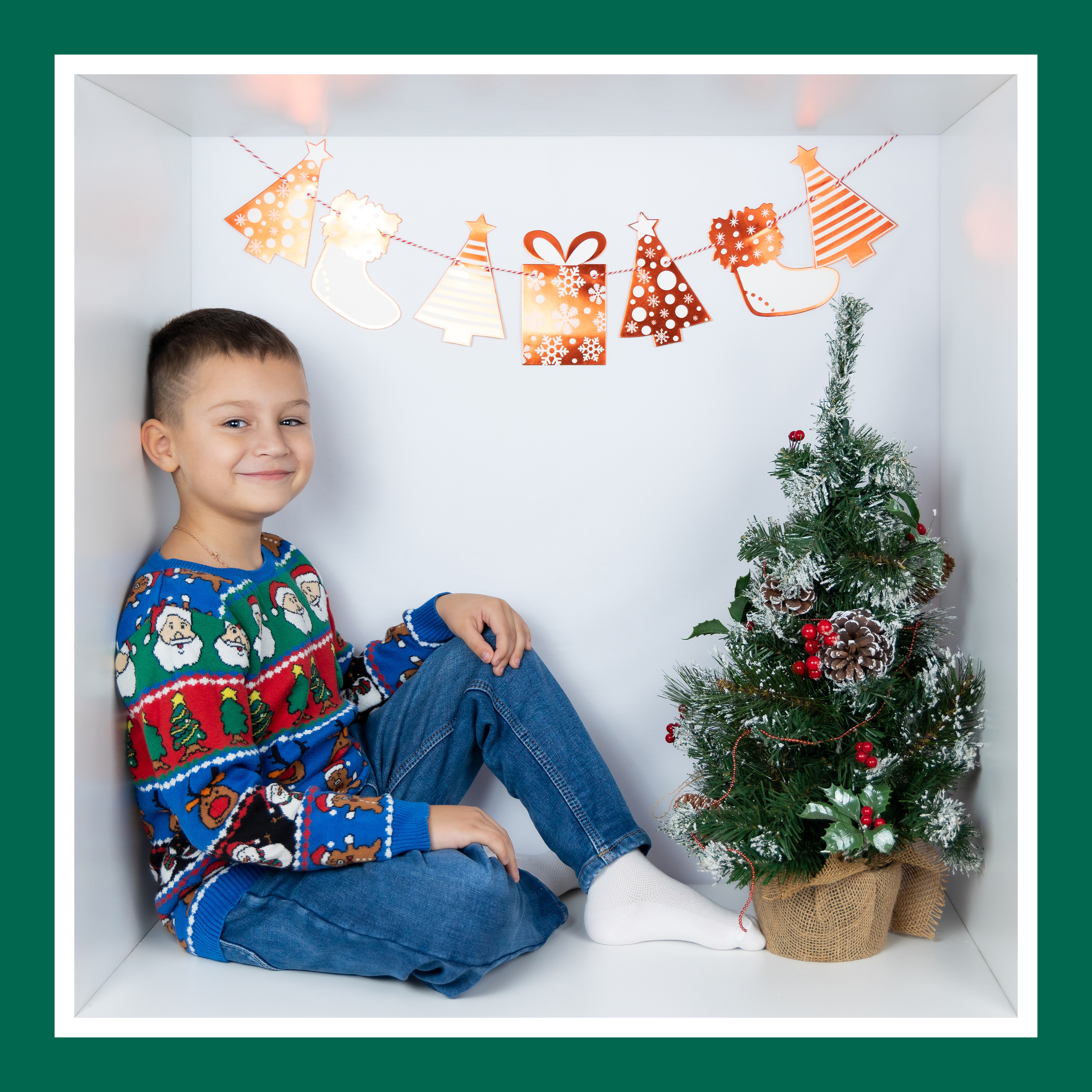 НОВОГОДНИЙ ФОТОПРОЕКТ В КУБАХ В ФОТОСТУДИИ В МИХНЕВО. Фотограф в Михнево Юлия Коляскина