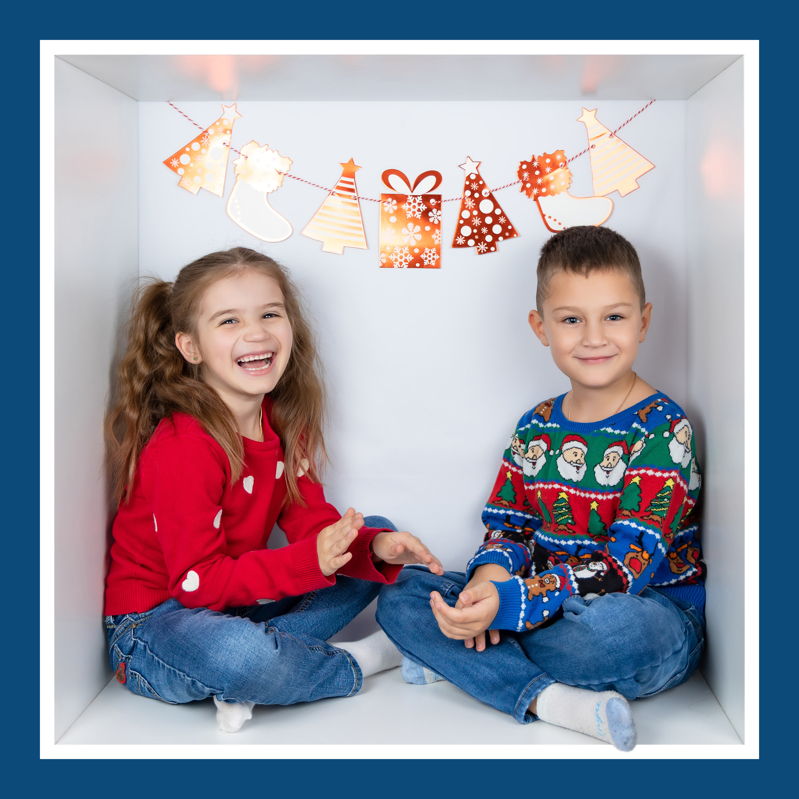 НОВОГОДНИЙ ФОТОПРОЕКТ В КУБАХ В ФОТОСТУДИИ В МИХНЕВО. Фотограф в Михнево Юлия Коляскина