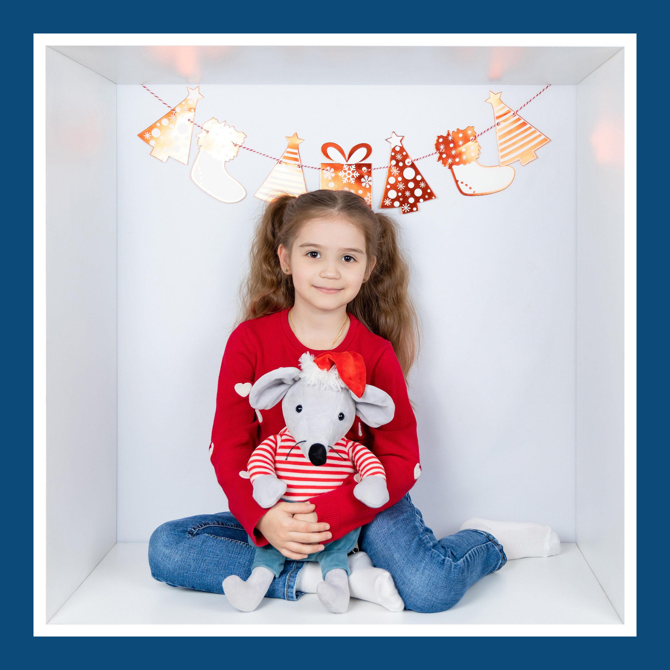 НОВОГОДНИЙ ФОТОПРОЕКТ В КУБАХ В ФОТОСТУДИИ В МИХНЕВО. Фотограф в Михнево Юлия Коляскина