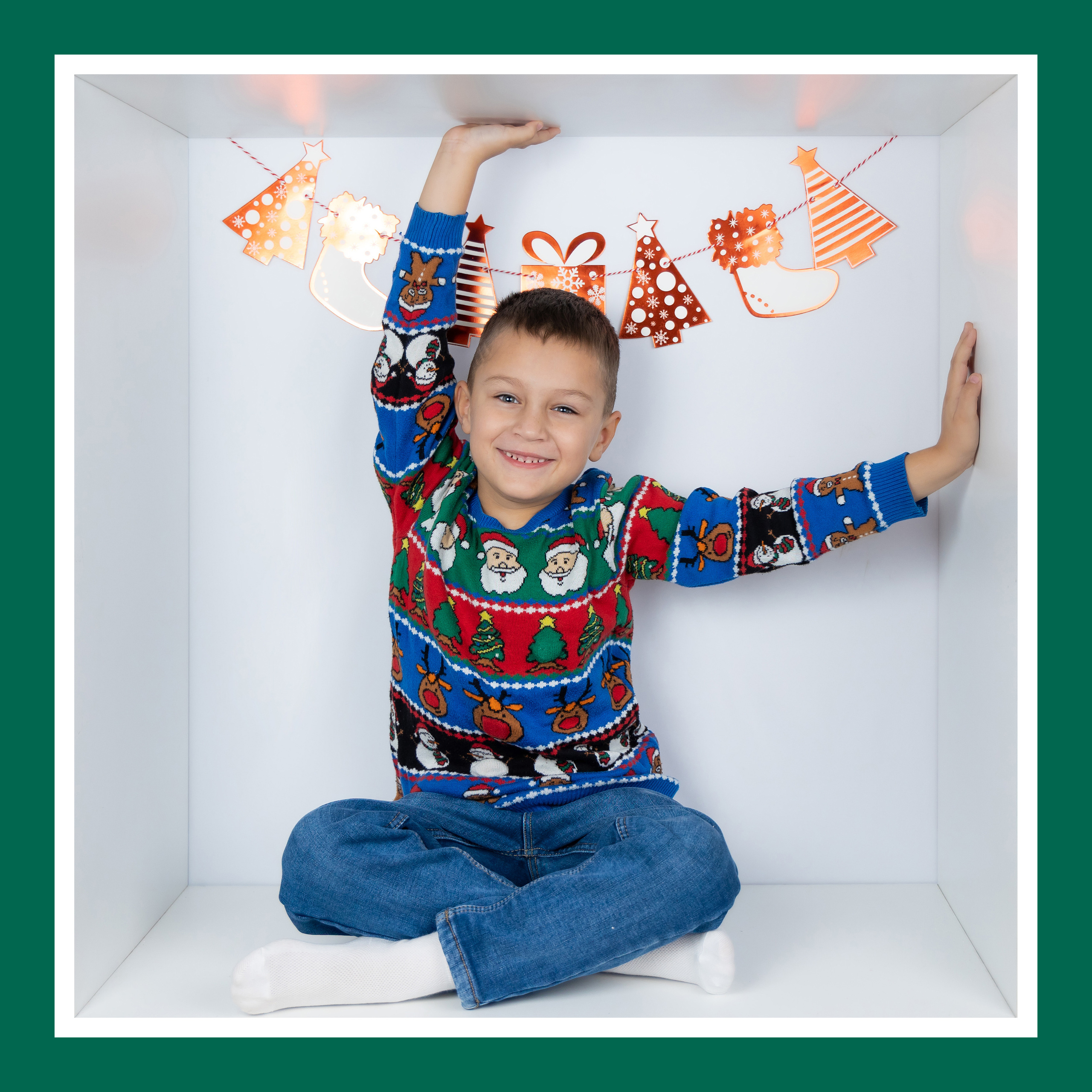 НОВОГОДНИЙ ФОТОПРОЕКТ В КУБАХ В ФОТОСТУДИИ В МИХНЕВО. Фотограф в Михнево Юлия Коляскина