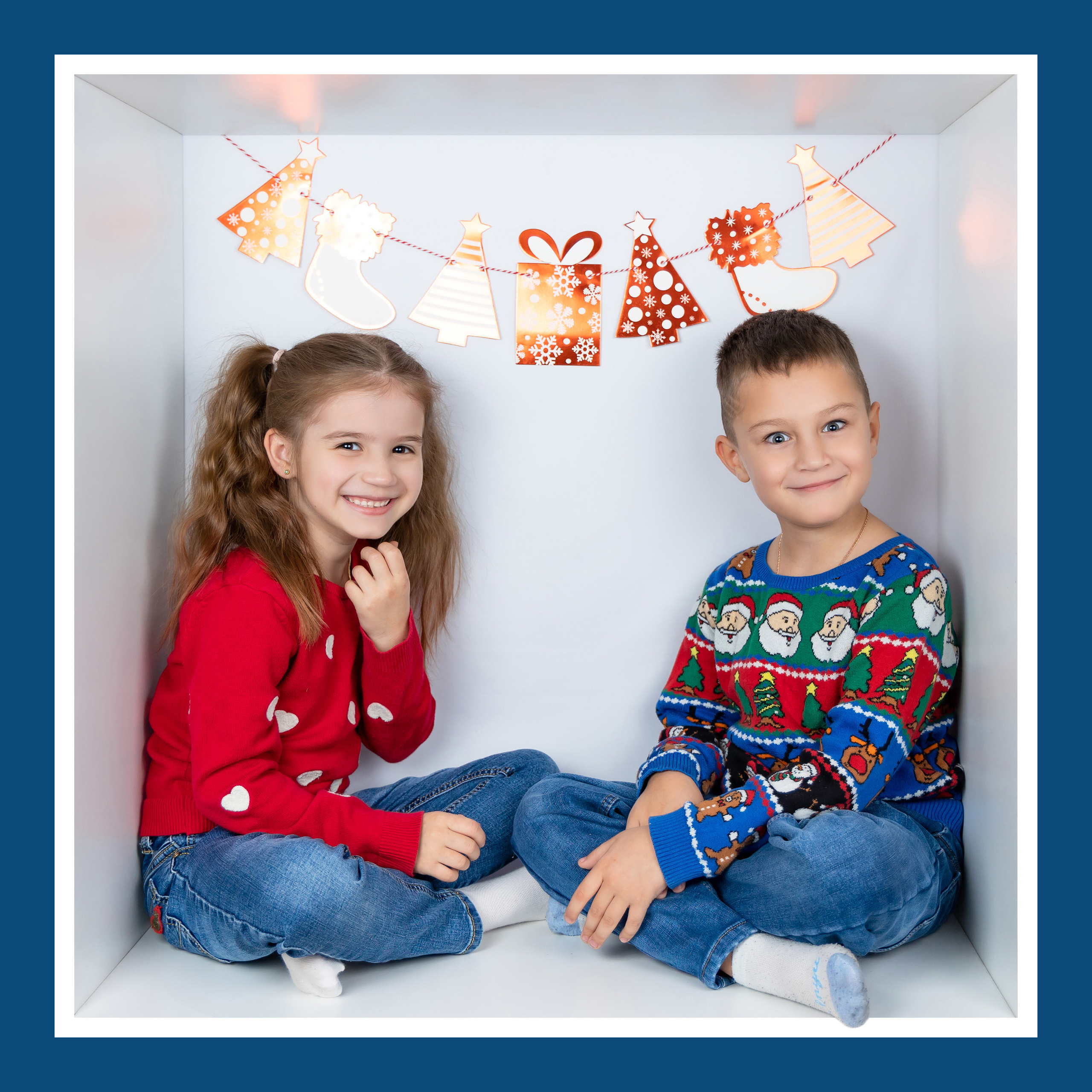 НОВОГОДНИЙ ФОТОПРОЕКТ В КУБАХ В ФОТОСТУДИИ В МИХНЕВО. Фотограф в Михнево Юлия Коляскина