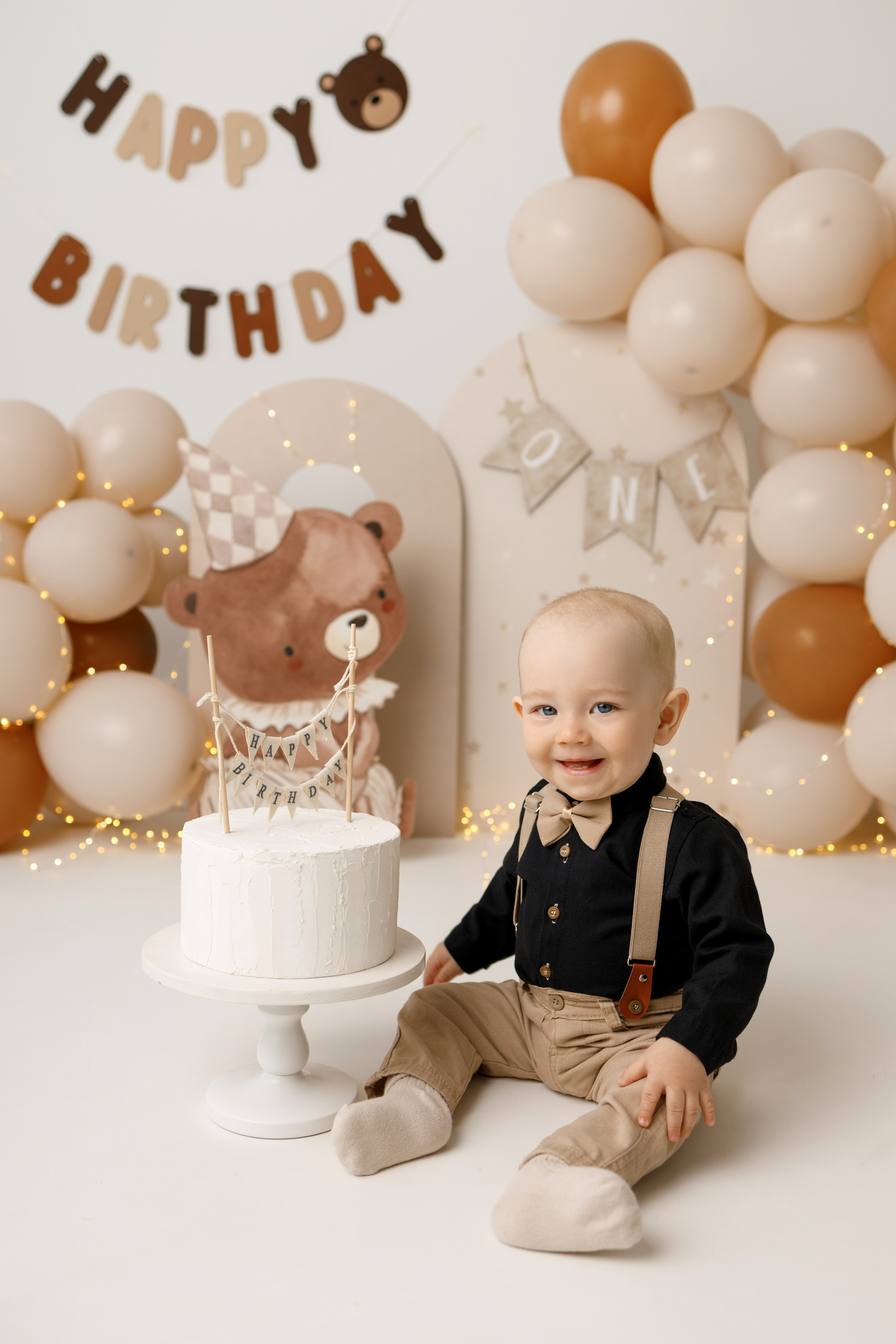 Мой первый тортик. Фотограф новорожденных в Чебоксарах Елена Смолина