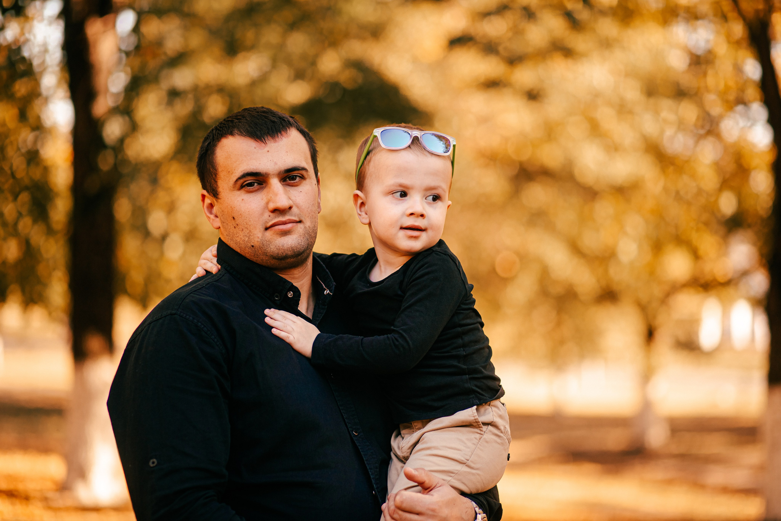 Семейная фотосессия в парке. Свадебный фотограф Кропоткин Краснодар