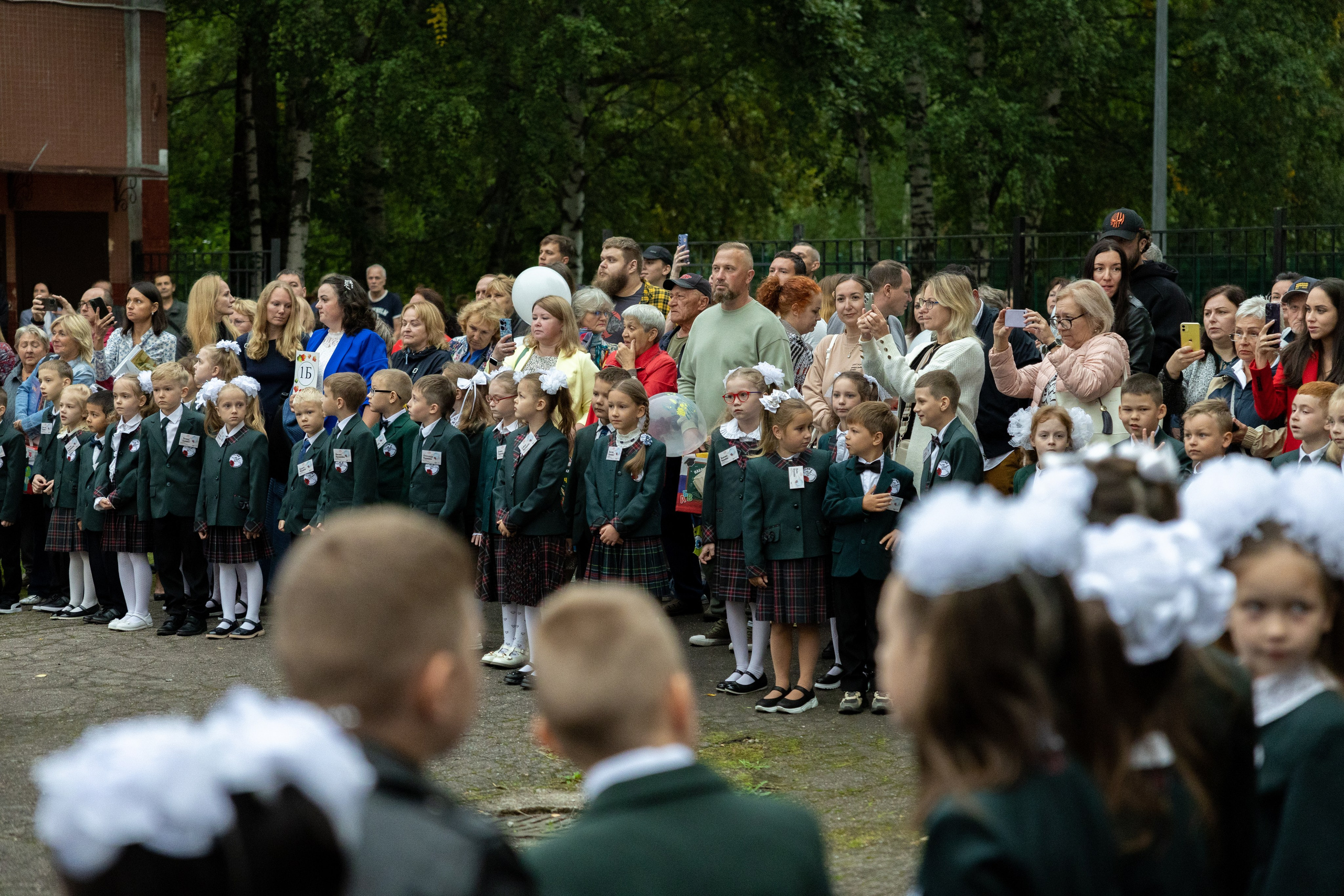 1 сентября. Питерский фотограф