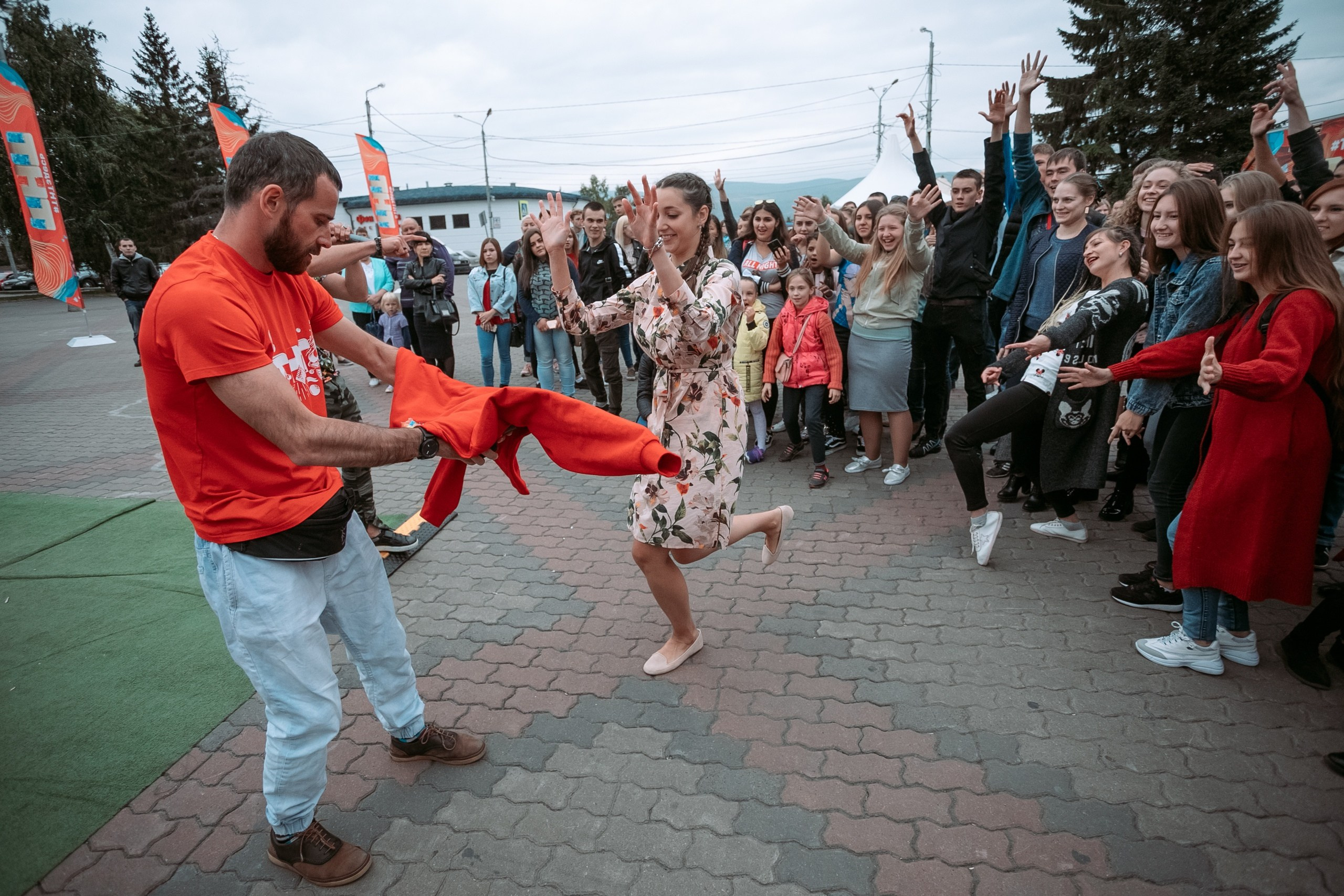 Попади на ТНТ @ Театральная площадь. Репортажный фотограф Максим Полянский. Москва, Санкт-Петербург, Красноярск
