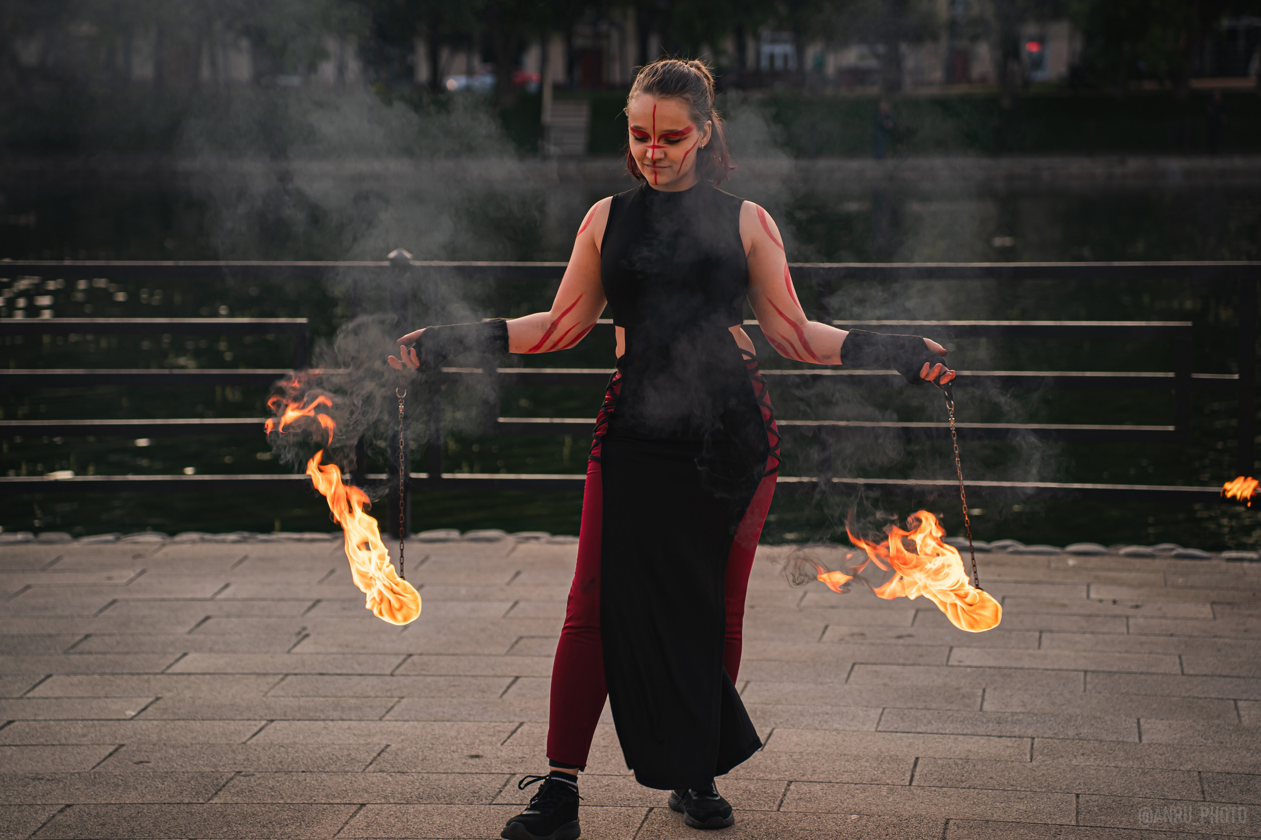 «FIRE FAMILY» Фаершоу. Репортажный фотограф Анастасия Рубцова