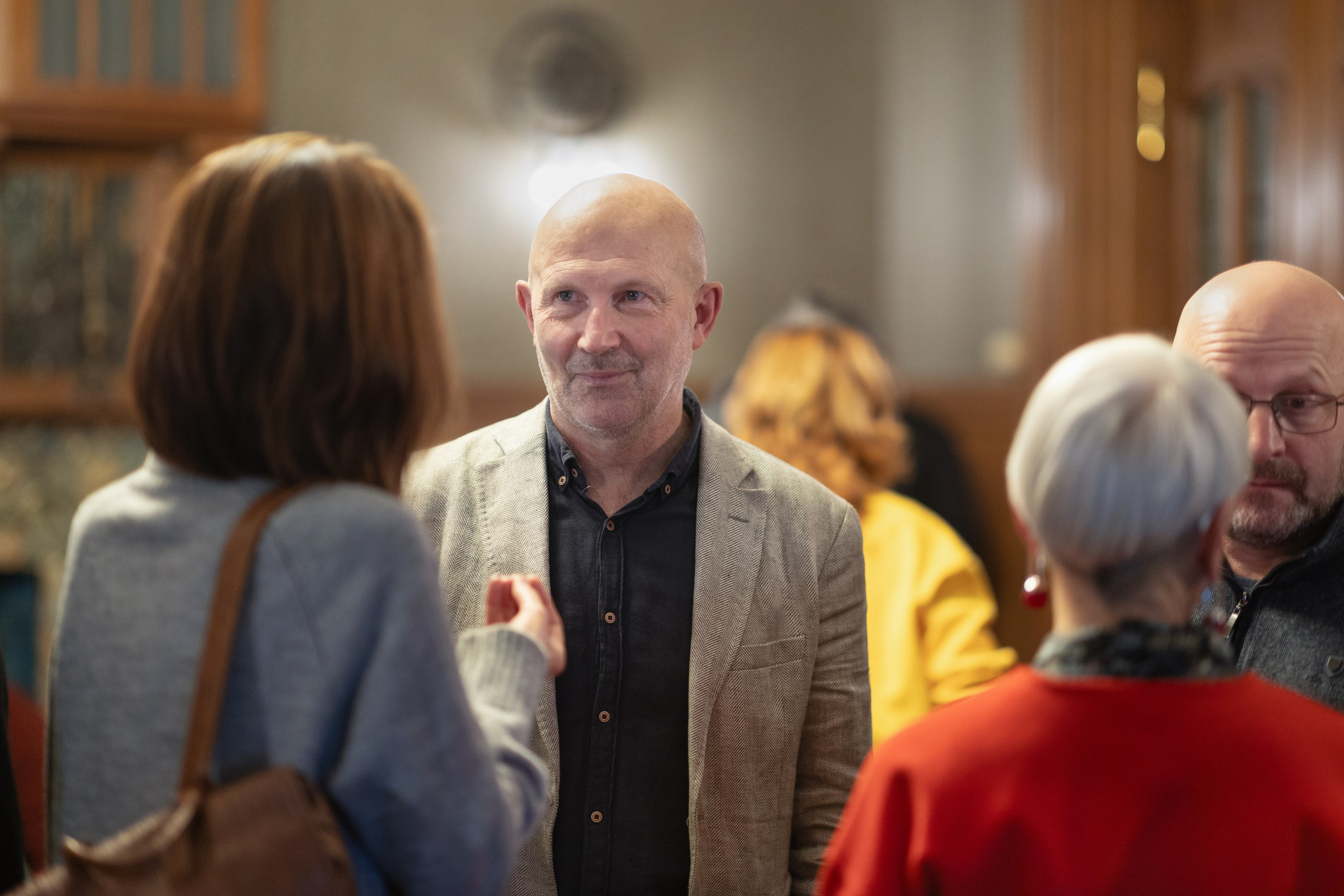 Творческий вечер фотографа Виктора Горячева. Ноябрь 2024. Фотограф Ольга Дунаева