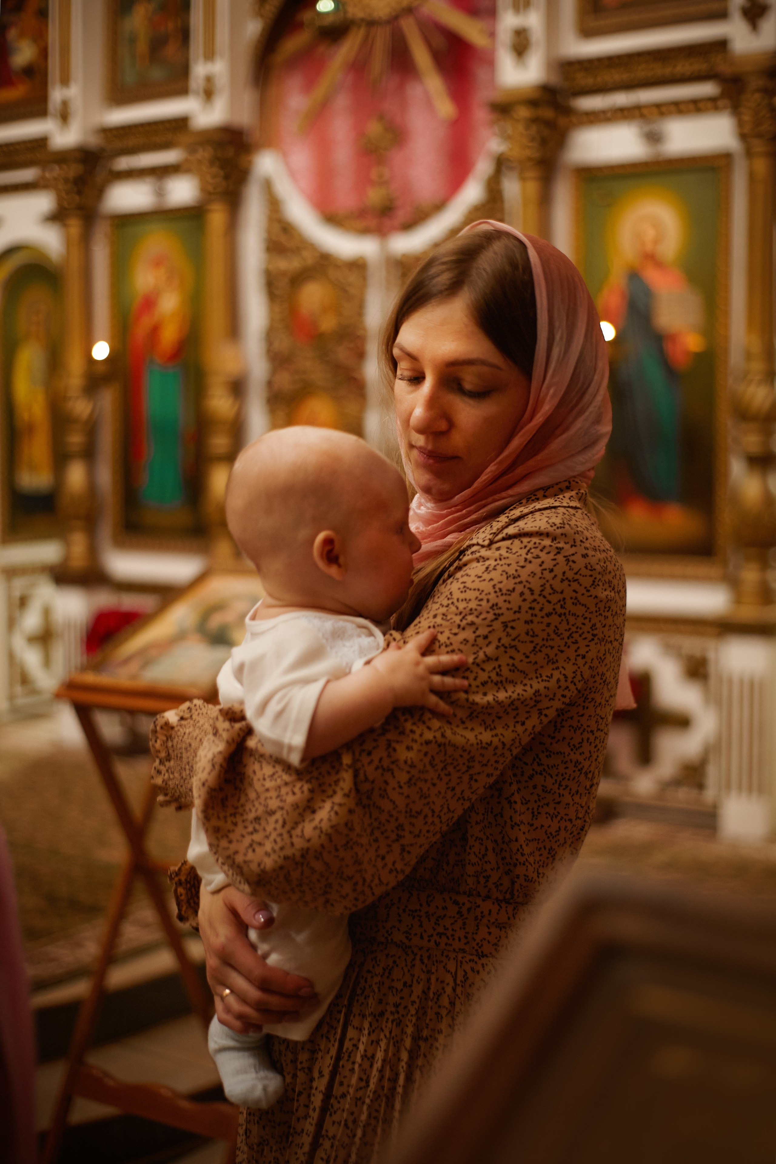 Крещение. Фотограф анималист в Москве Майорова Евгения