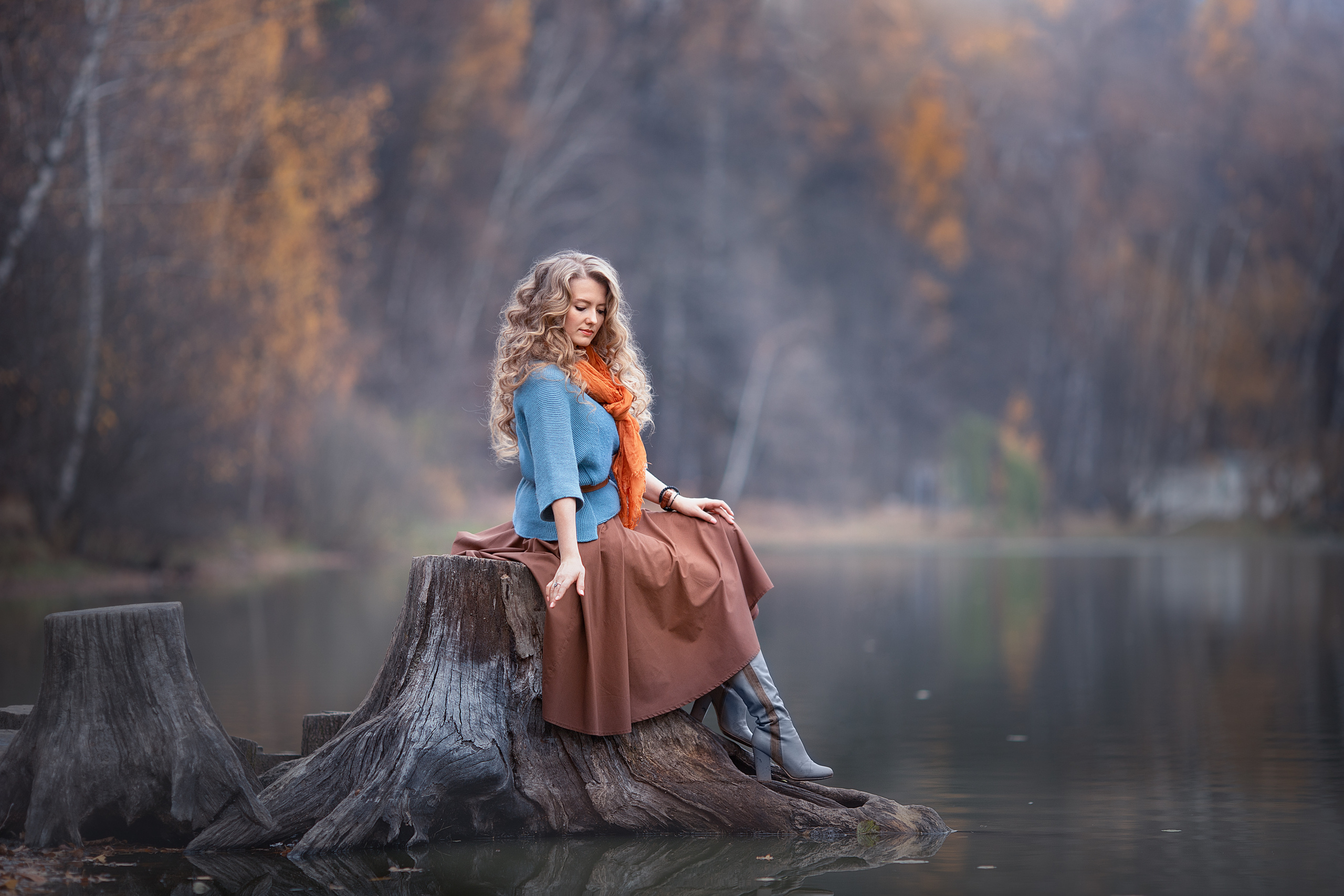 На природе. Фотограф Юлия Тягина Москва