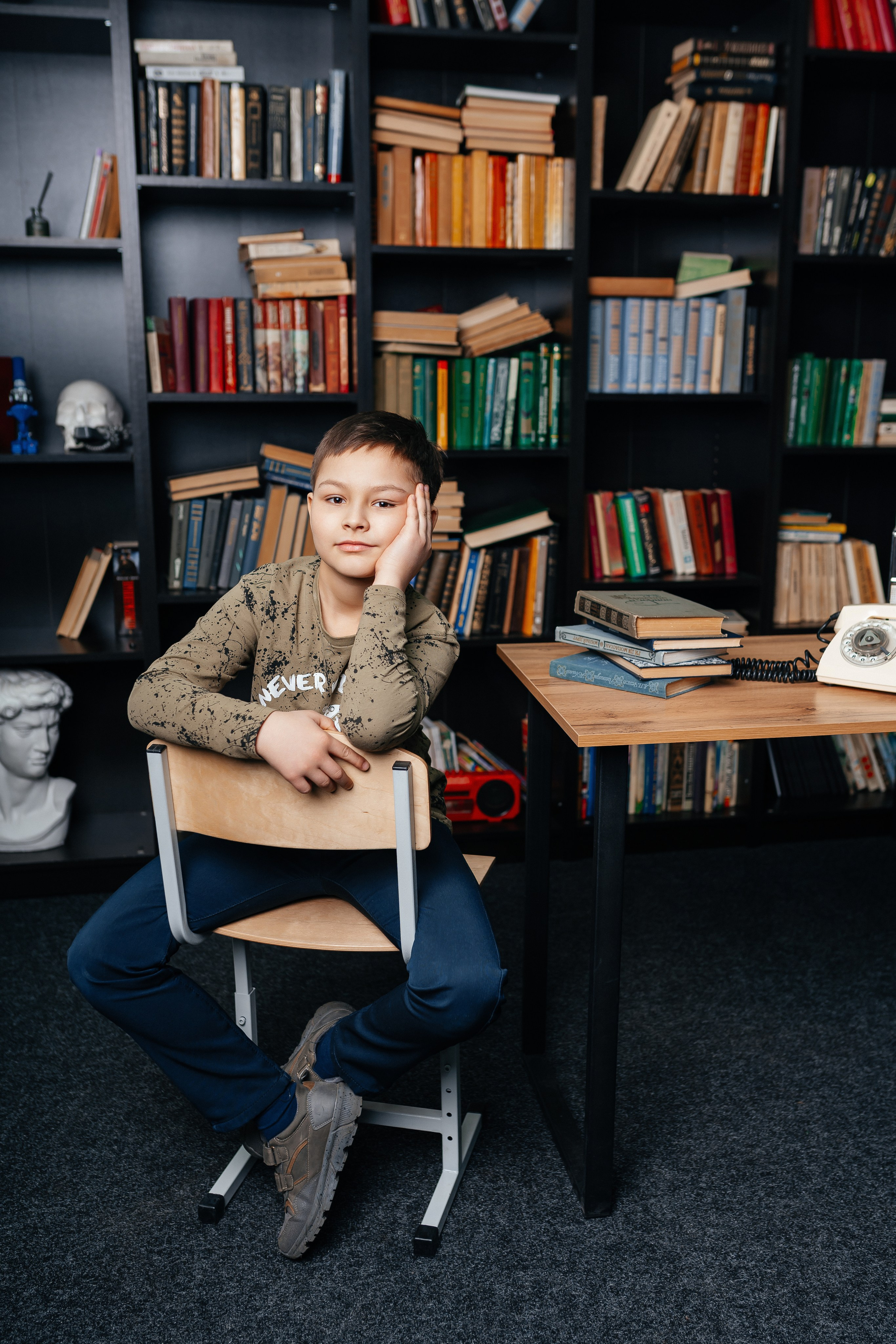 В студии. 4 класс. Фотограф Ким Наталья в Красноярске