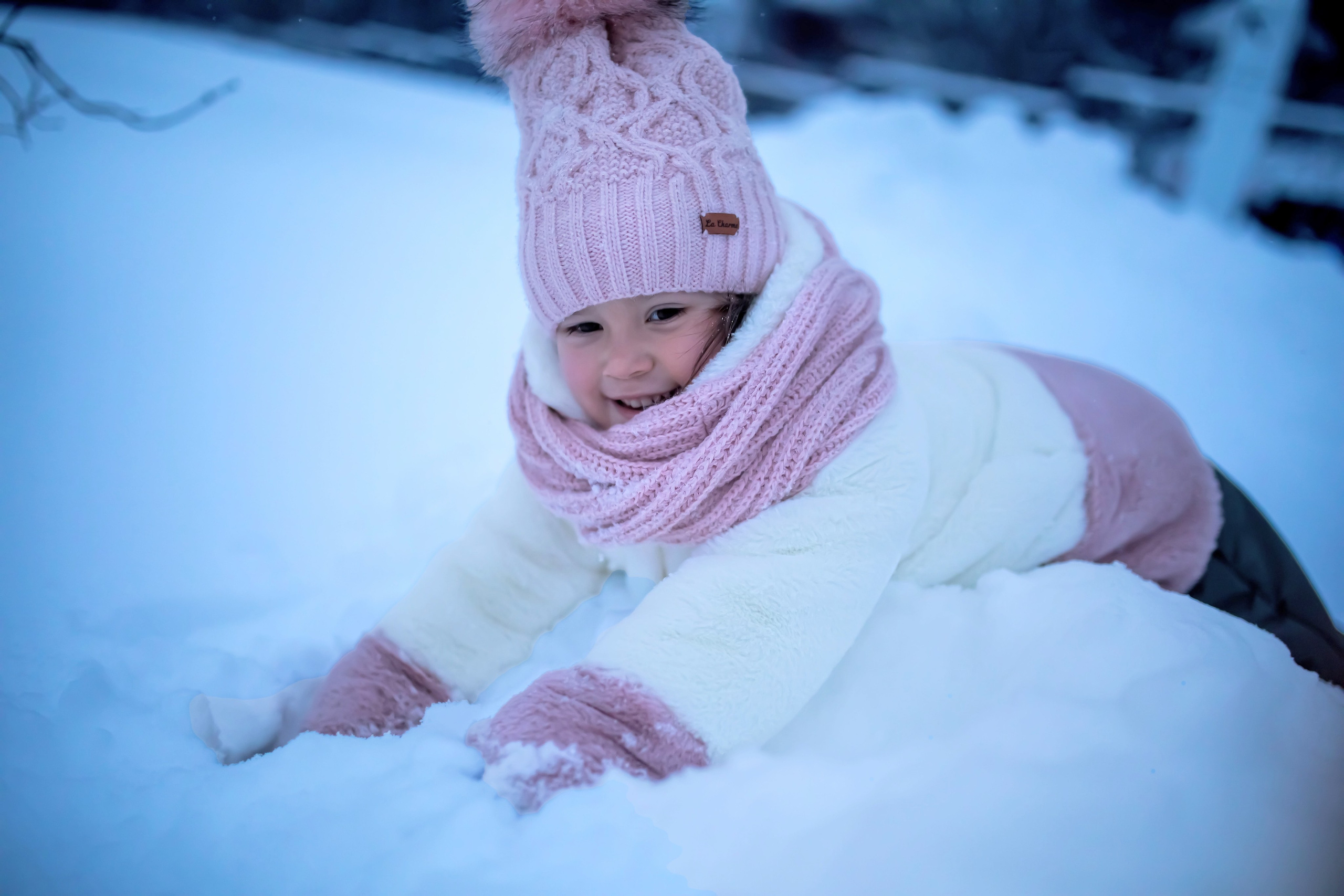 Зимняя прогулка Инны. Арт- фотограф Москва