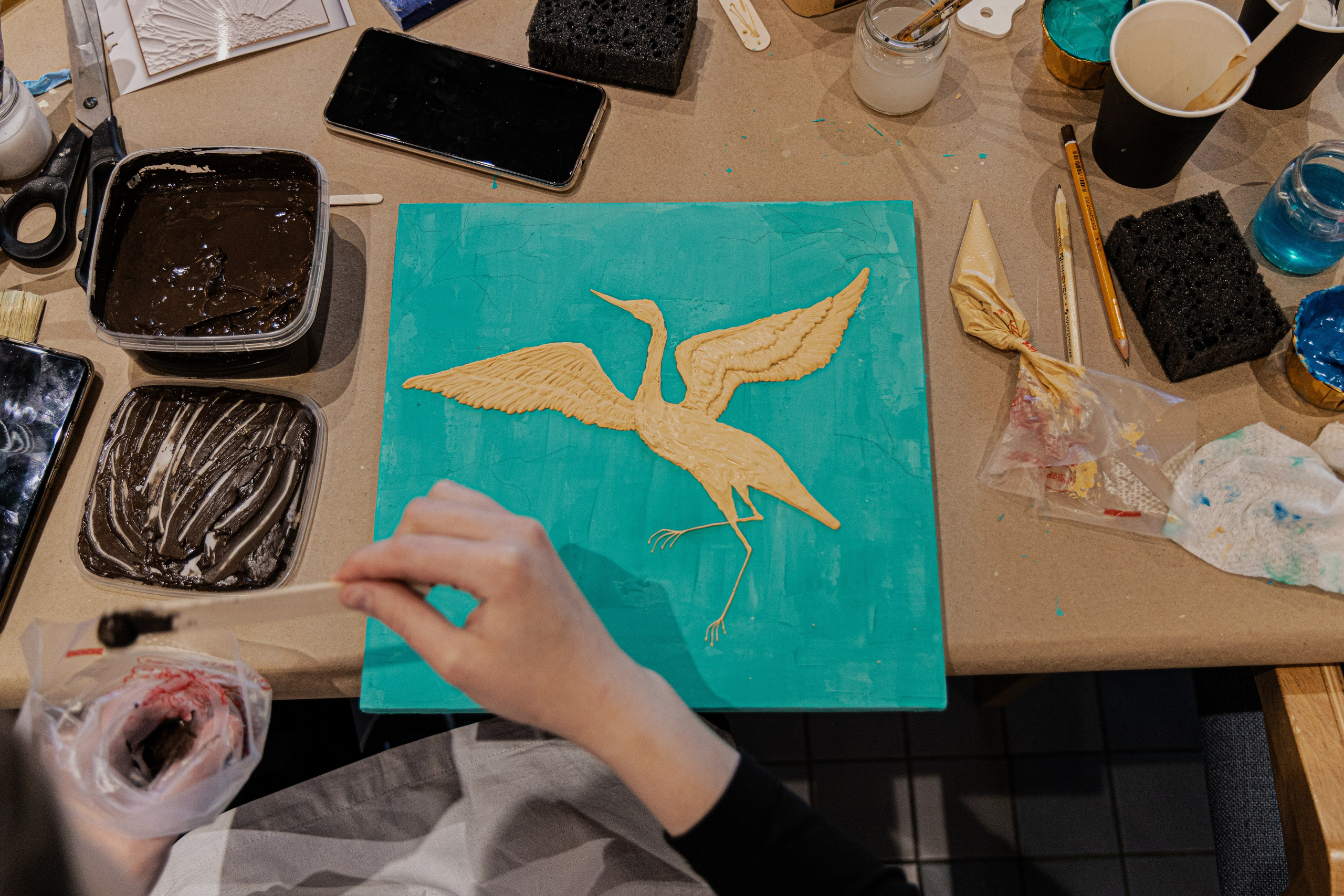 МК Текстура. Анастасия Ракчеева Художник