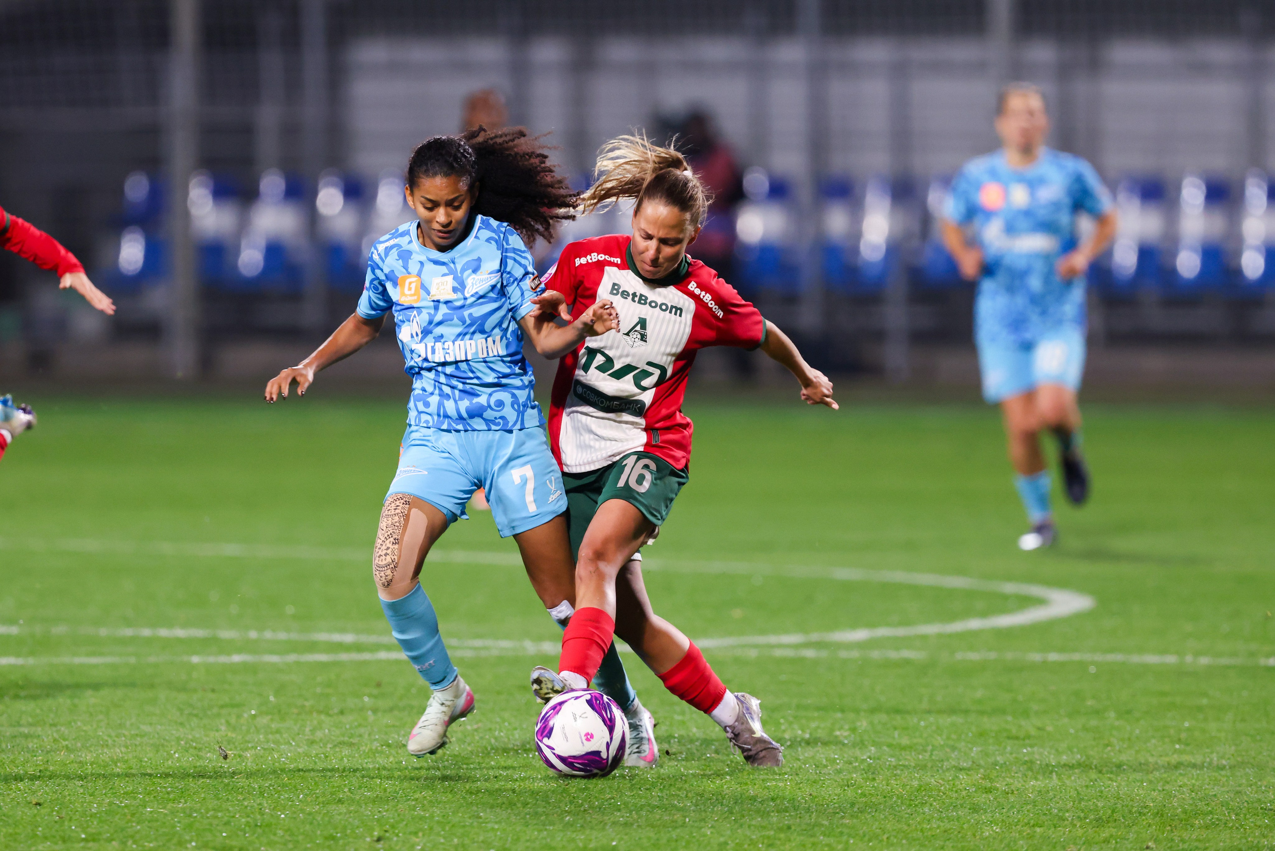 ЖФК «Зенит» — ЖФК «Локомотив» Москва Winline Кубок России 13.09.2025. Спортивный и репортажный фотограф Антон Тереханов