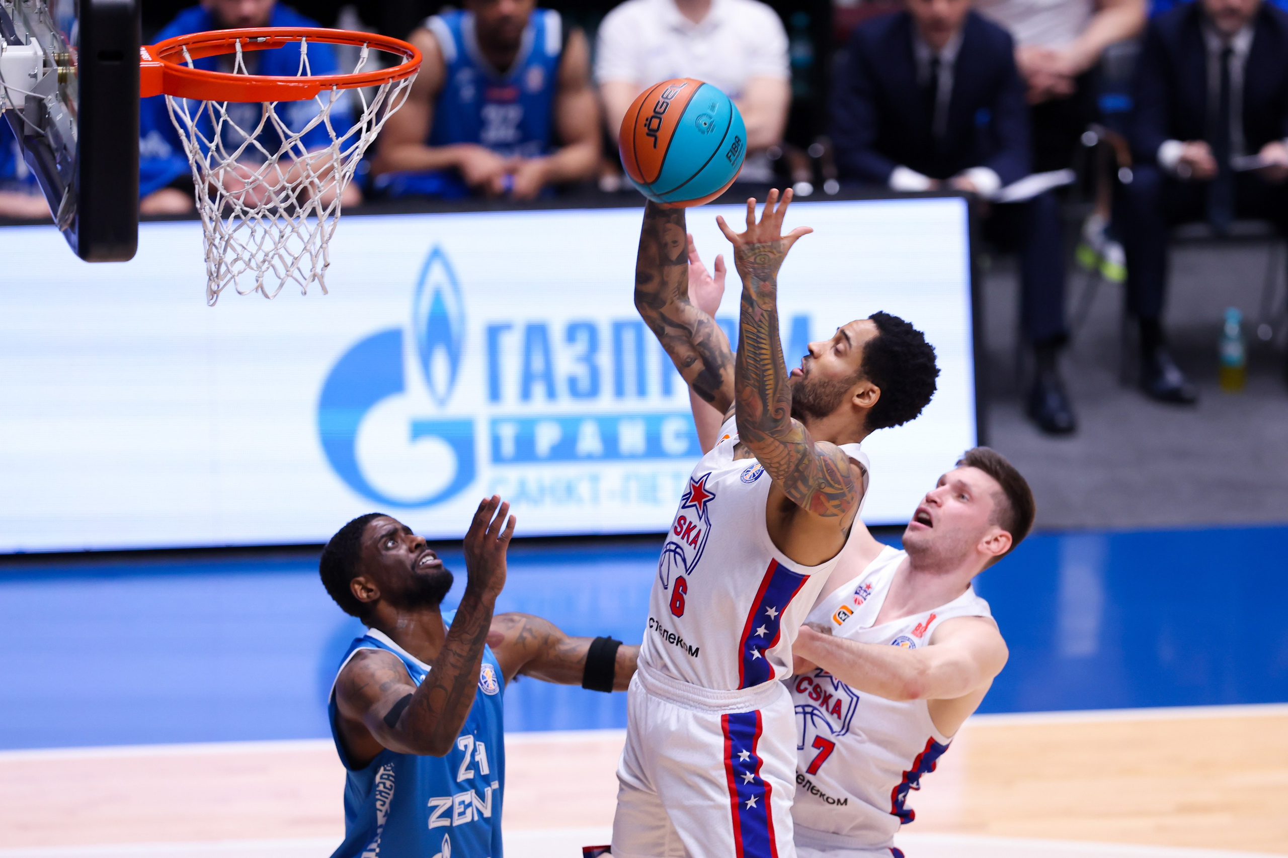 БК «Зенит» — ПБК «ЦСКА» финал ЕЛ ВТБ 5 игра 06.06.2025. Спортивный и репортажный фотограф Антон Тереханов