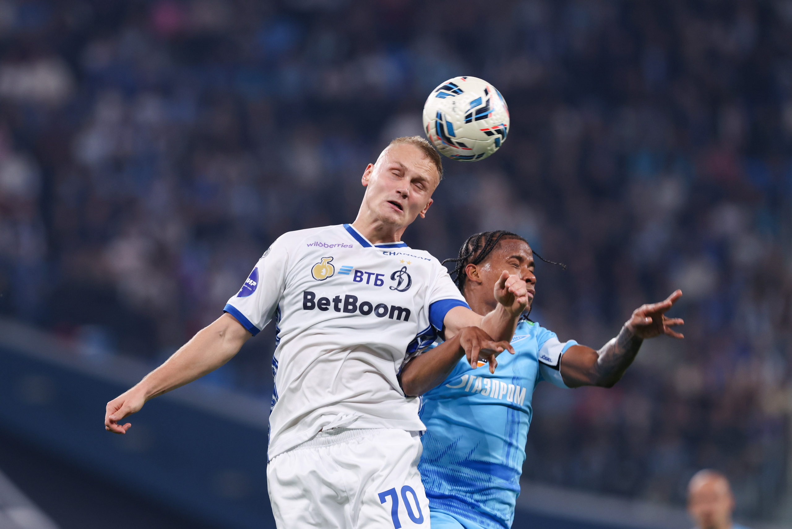 ФК «Зенит» — ФК «Динамо» Москва 26.10.2025. Спортивный и репортажный фотограф Антон Тереханов