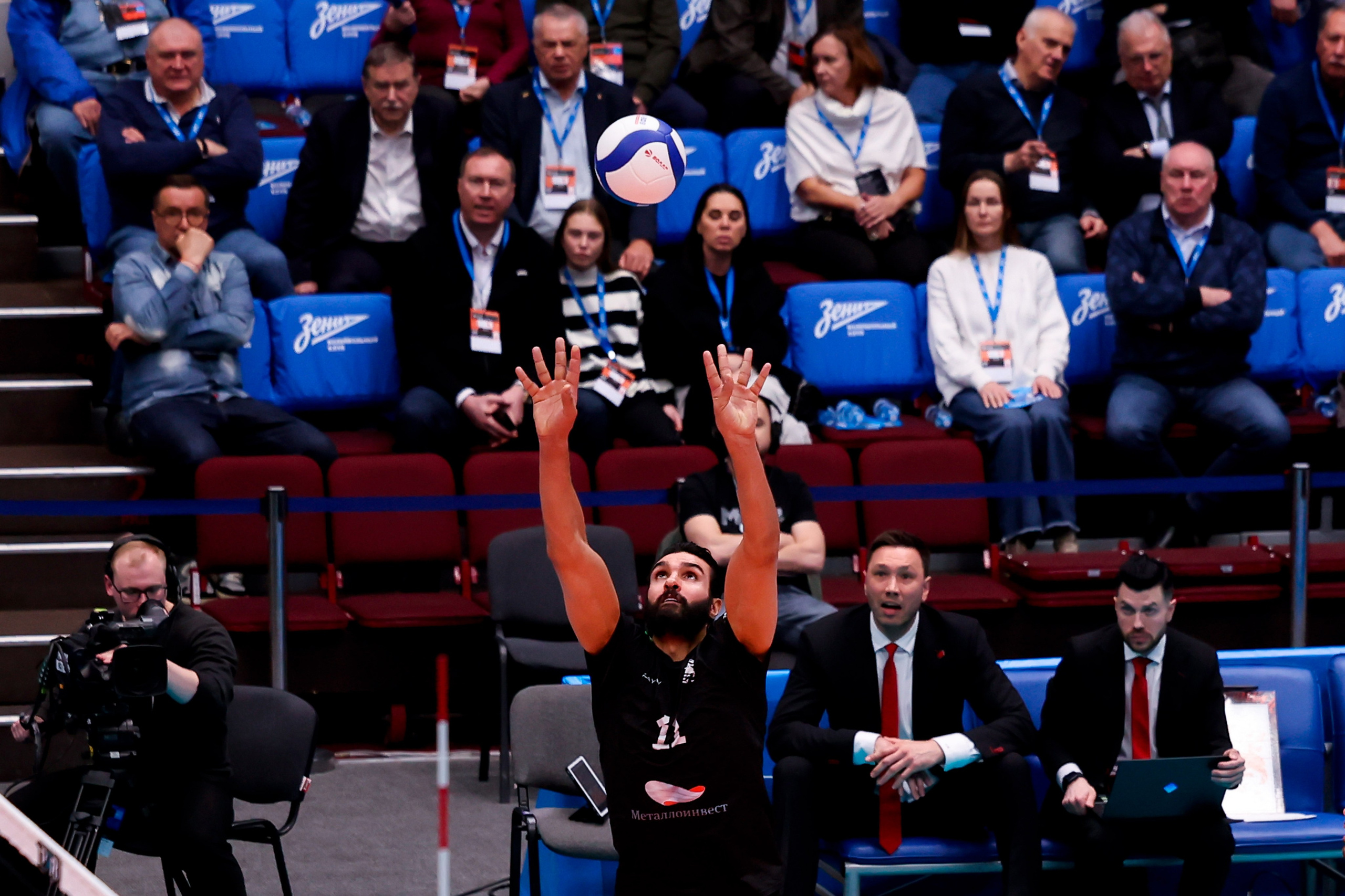 ВК Зенит — ВК Белогорье 08.04.2025. Спортивный и репортажный фотограф Антон Тереханов
