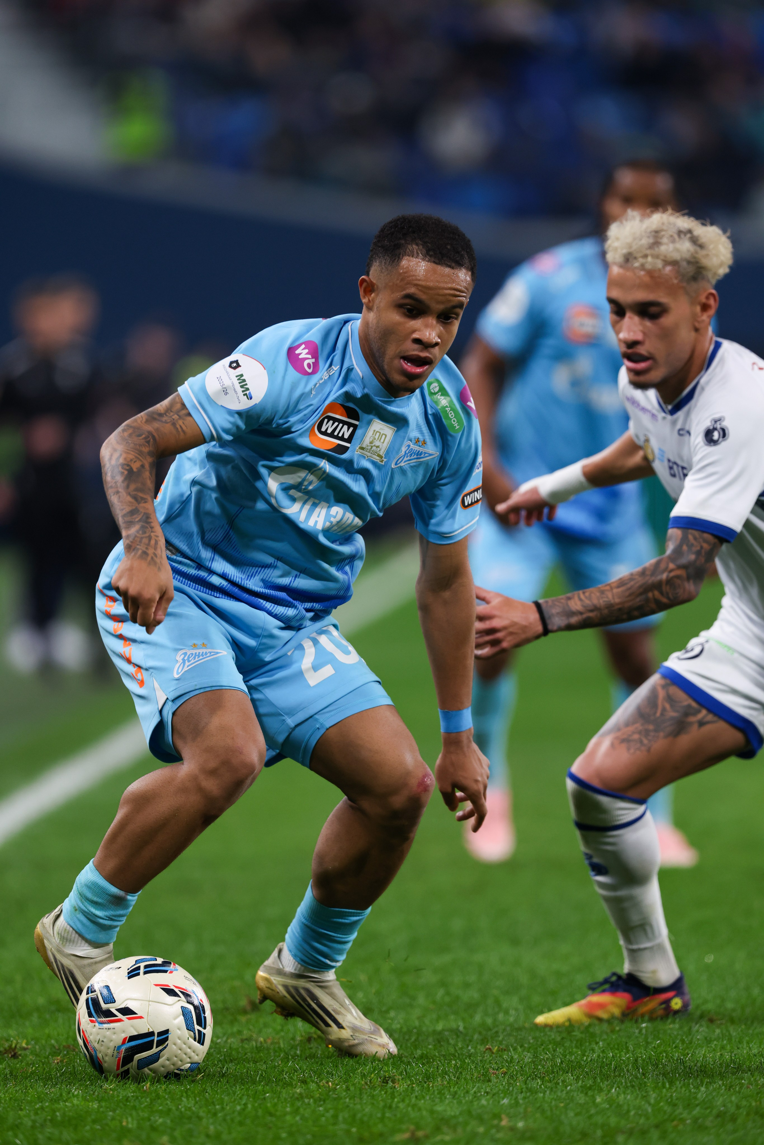 ФК «Зенит» — ФК «Динамо» Москва 26.10.2025. Спортивный и репортажный фотограф Антон Тереханов