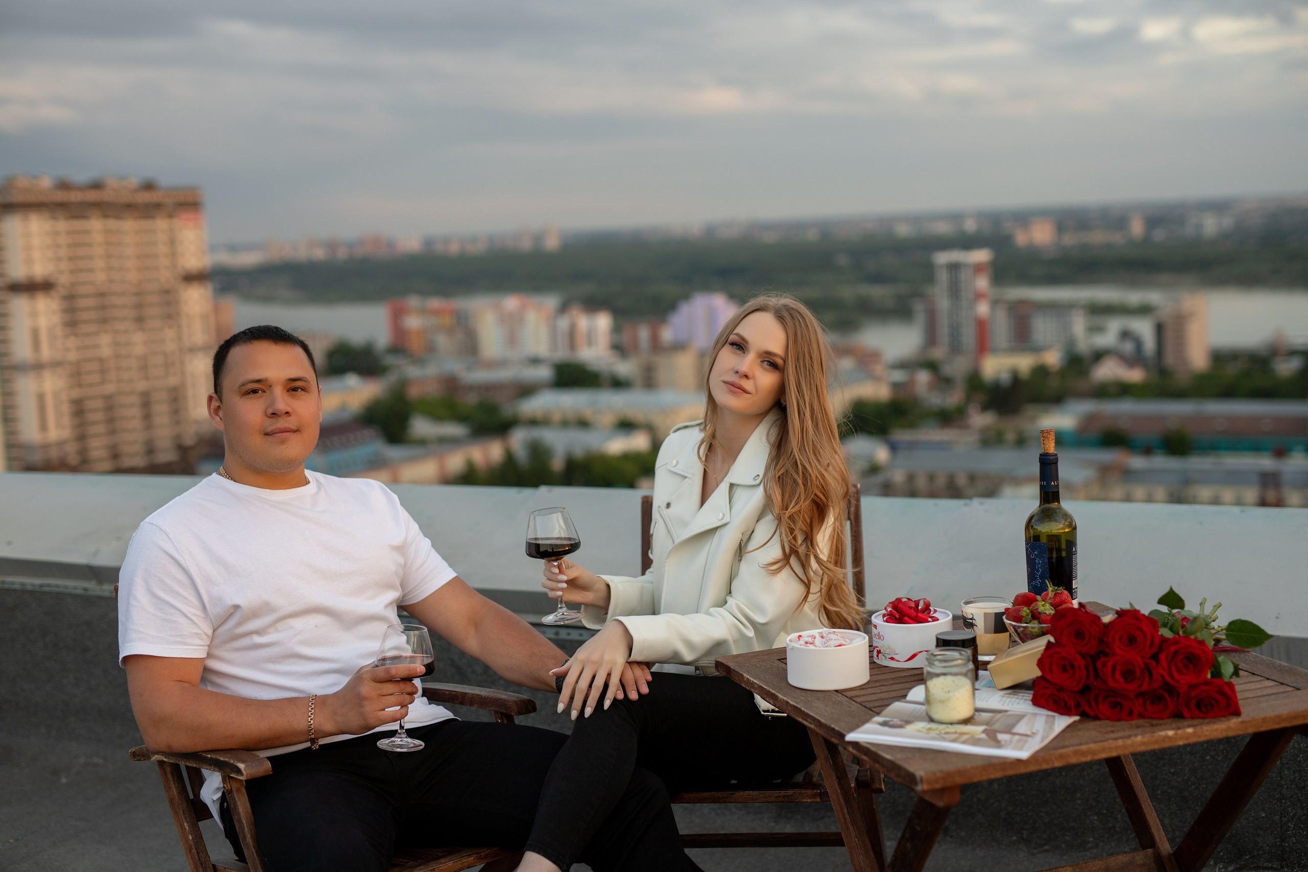 Свидание на крыше. Таня Давтян фотограф в Новосибирске