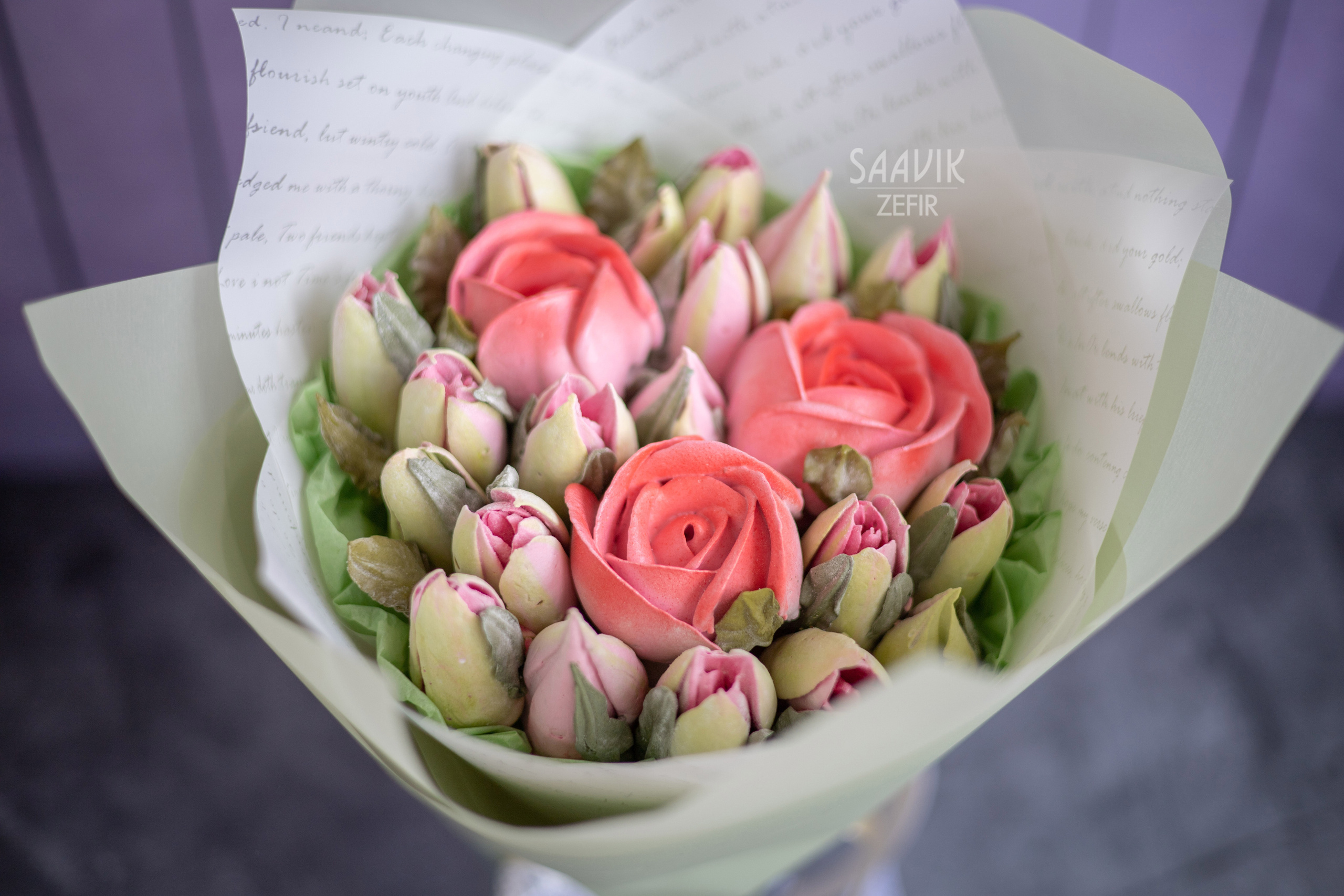 Зефир — кремовая флористика. ВАЛИНОР — выставка-продажа hand made