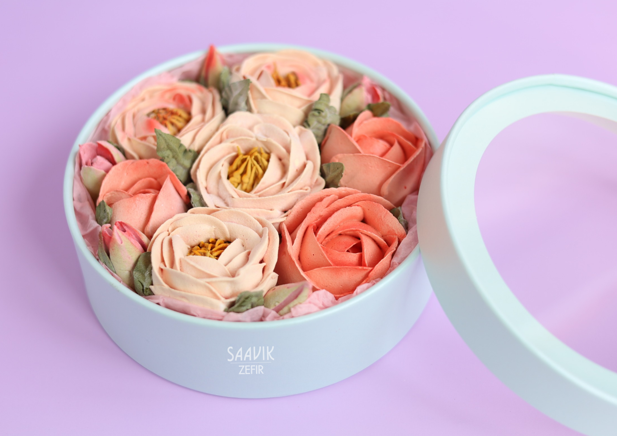 Зефир — кремовая флористика. ВАЛИНОР — выставка-продажа hand made