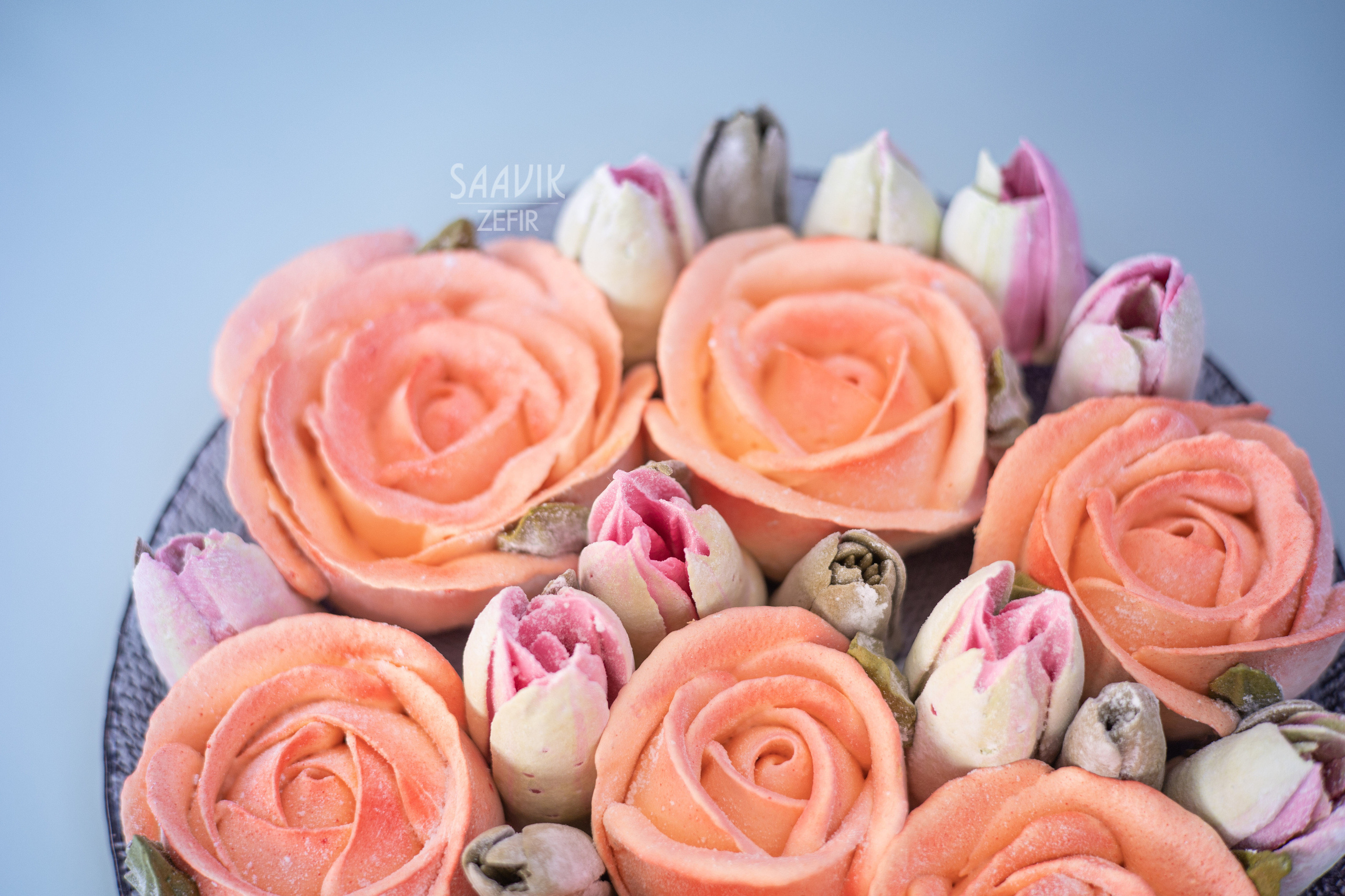 Зефир — кремовая флористика. ВАЛИНОР — выставка-продажа hand made