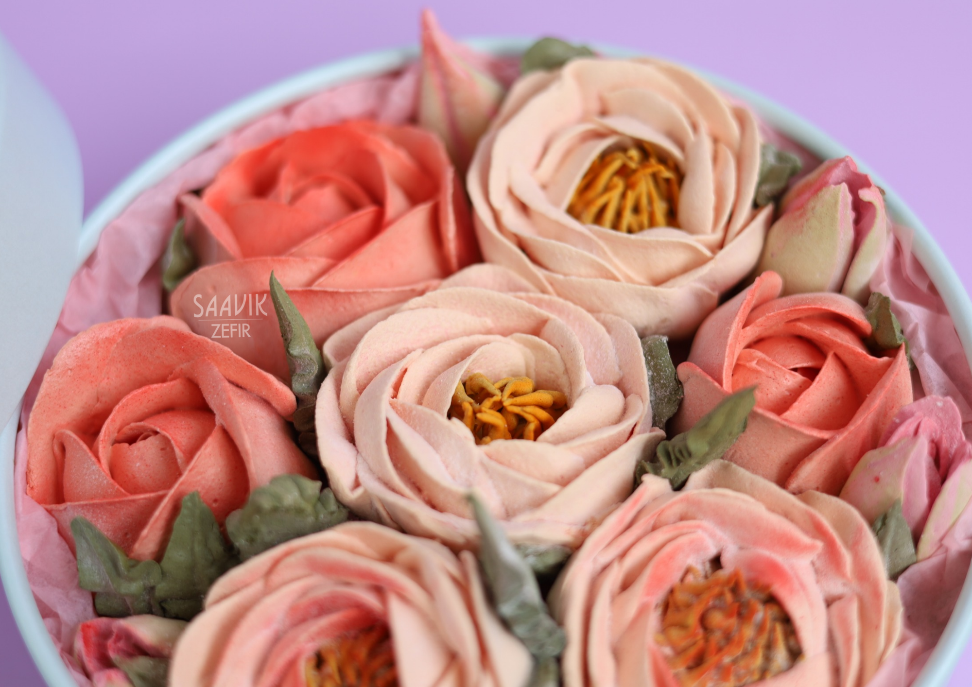 Зефир — кремовая флористика. ВАЛИНОР — выставка-продажа hand made