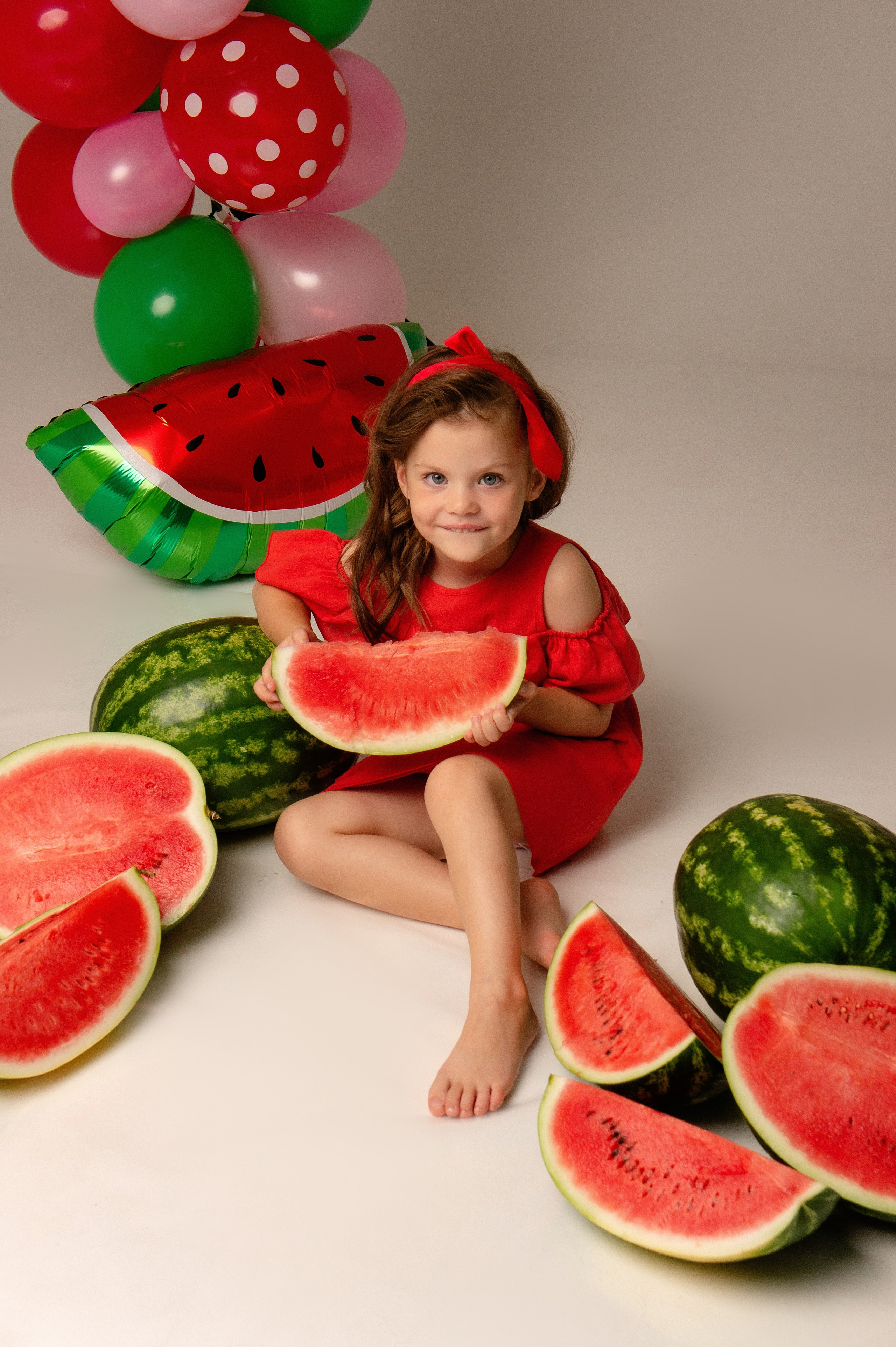 Диана и арбузы. Фотограф беременности в Екатеринбурге Илона Филатьева